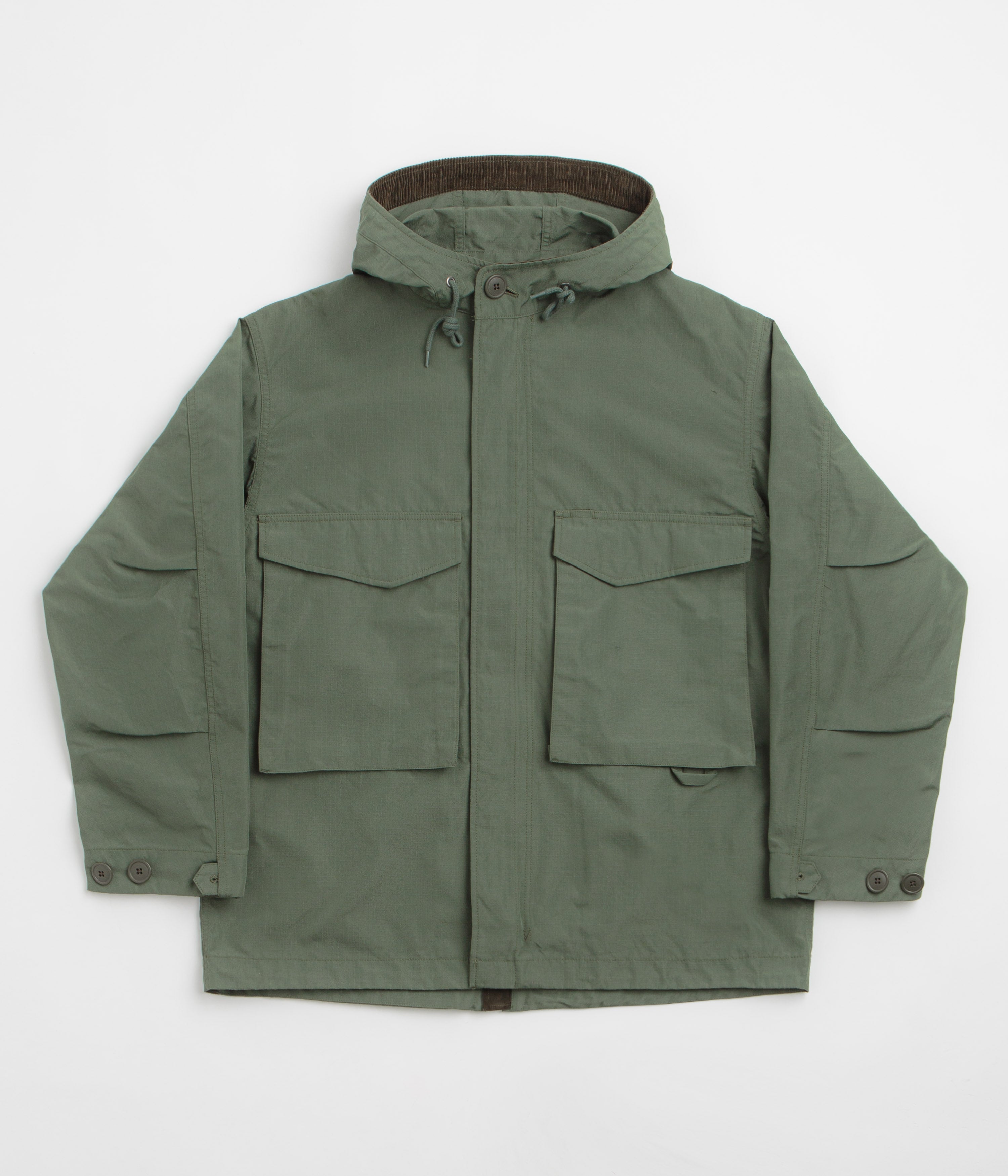 Snow Peak Takibi Ripstop Adjustable Jacket - Olive