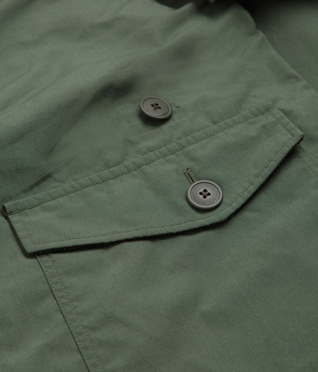Snow Peak Takibi Ripstop Adjustable Jacket - Olive