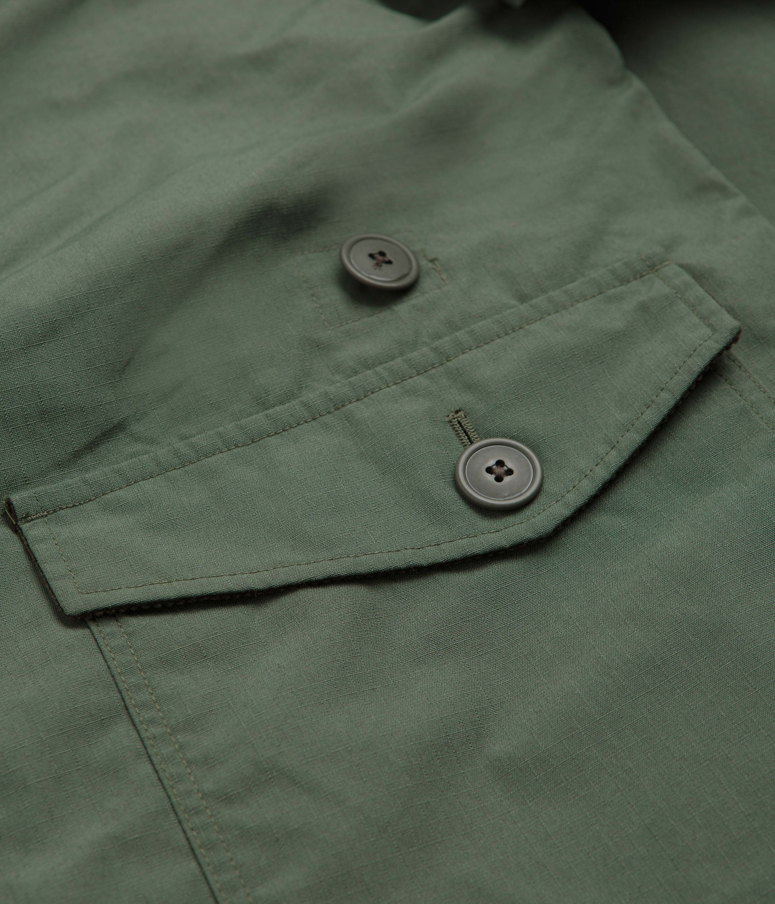 Snow Peak Takibi Ripstop Adjustable Jacket - Olive