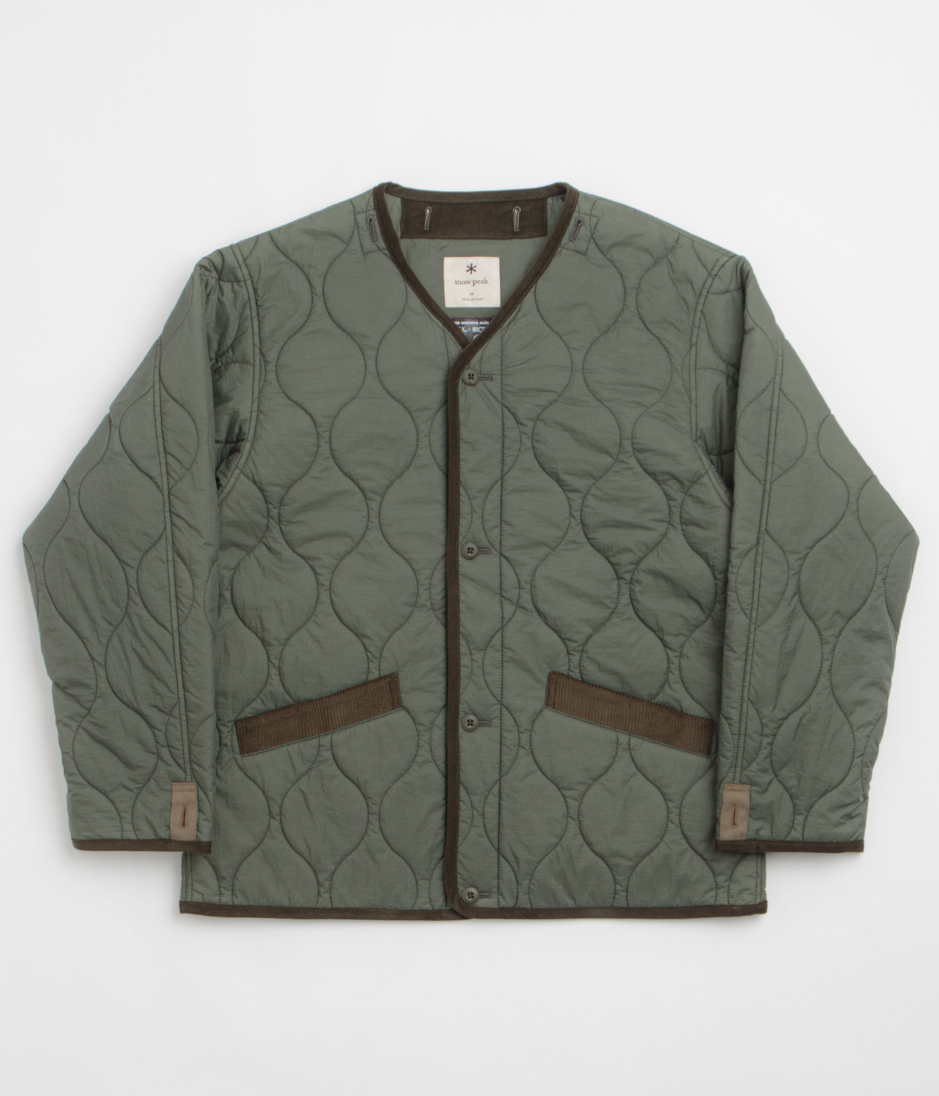 Snow Peak Takibi Ripstop Adjustable Jacket - Olive