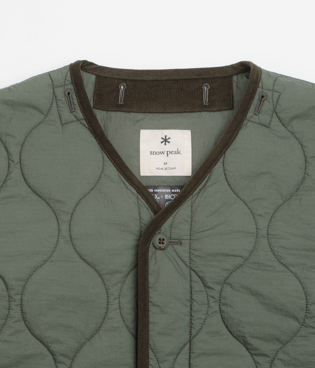 Snow Peak Takibi Ripstop Adjustable Jacket - Olive