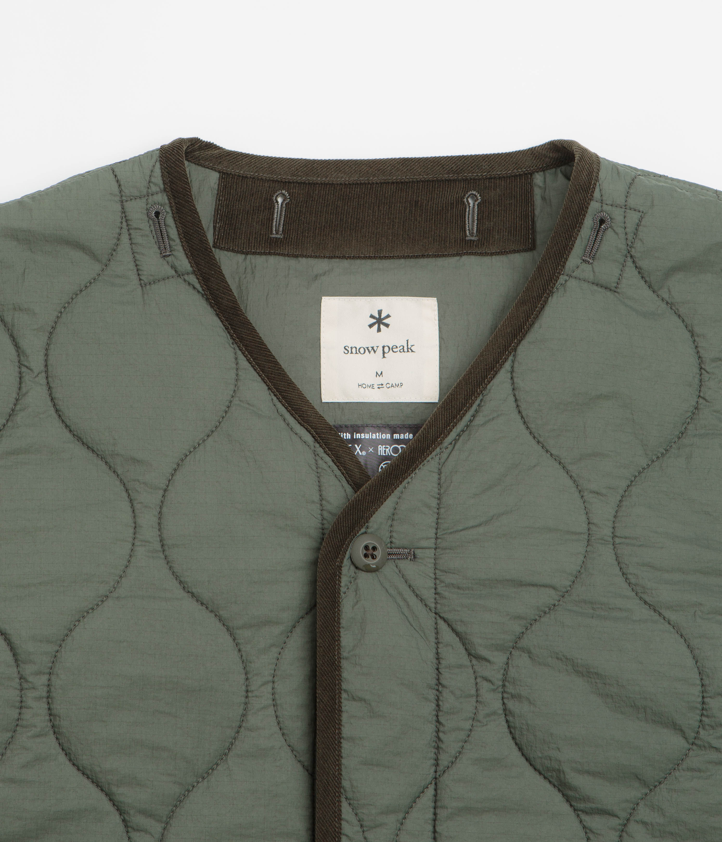 Snow Peak Takibi Ripstop Adjustable Jacket - Olive