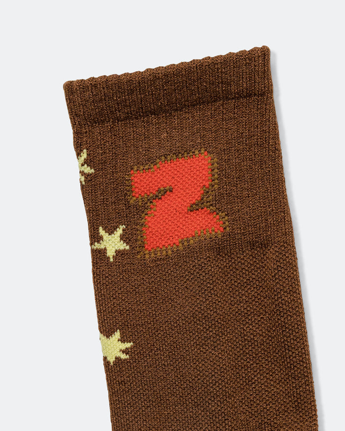 Southern Cross Feet Huggers - Brown