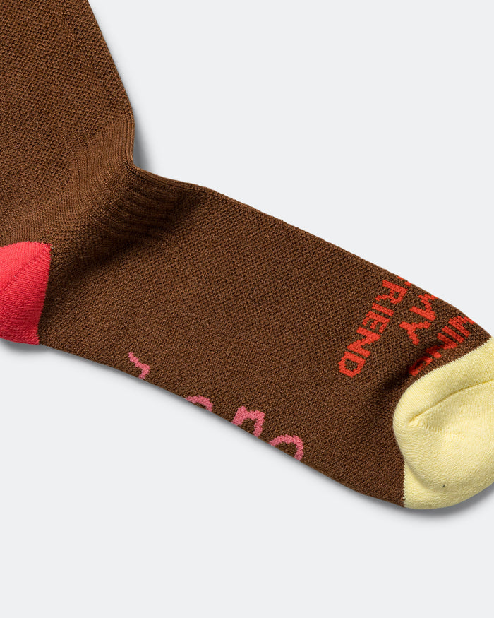 Southern Cross Feet Huggers - Brown