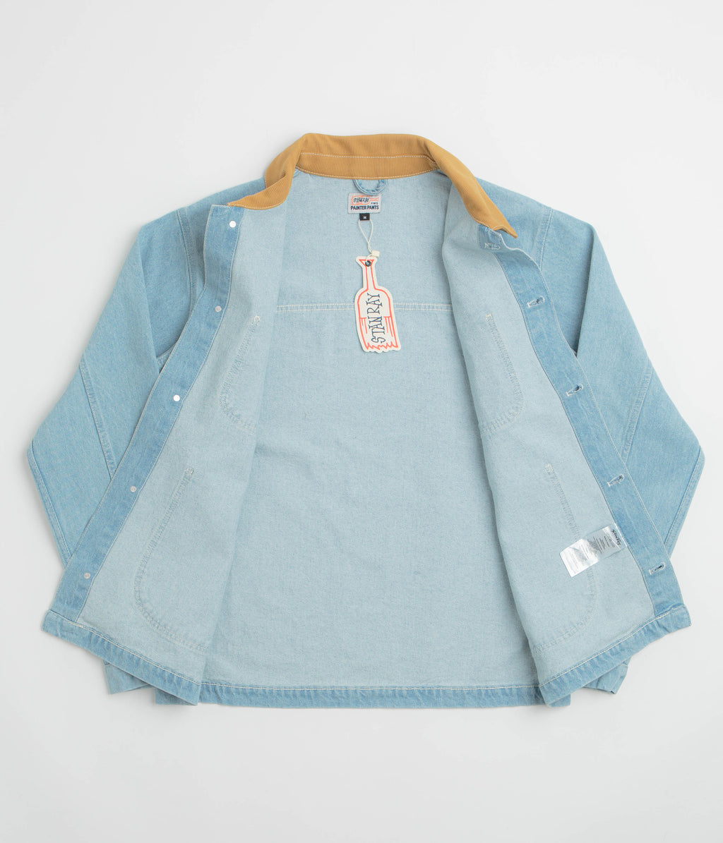 Stan Ray Coverall Jacket - Ice Stone Denim