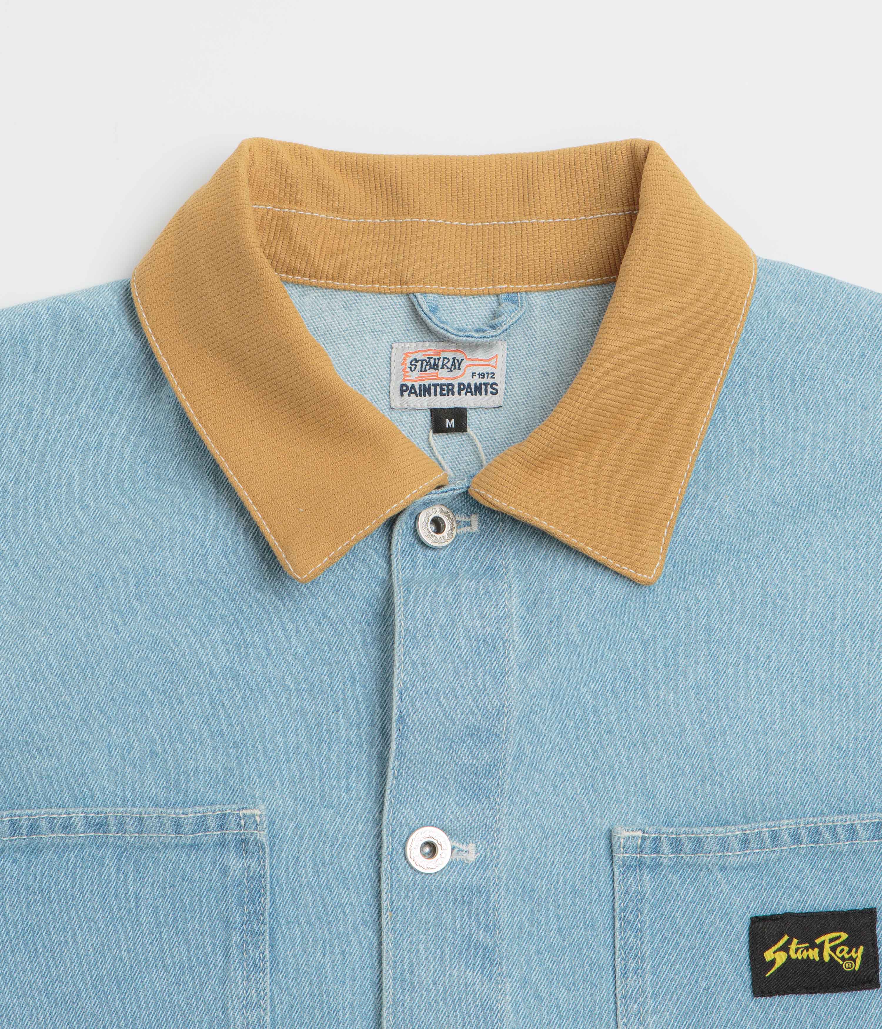 Stan Ray Coverall Jacket - Ice Stone Denim