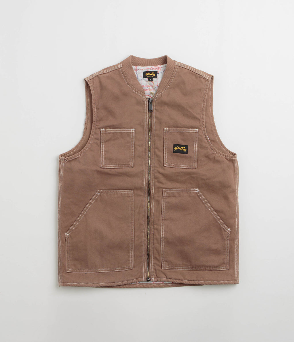 Stan Ray Pork Chop Vest - Washed Acorn