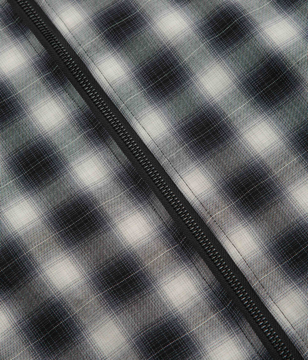 Stan Ray Zip Shirt - Black Check