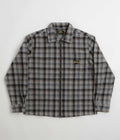 Stan Ray Zip Shirt - Charcoal Plaid