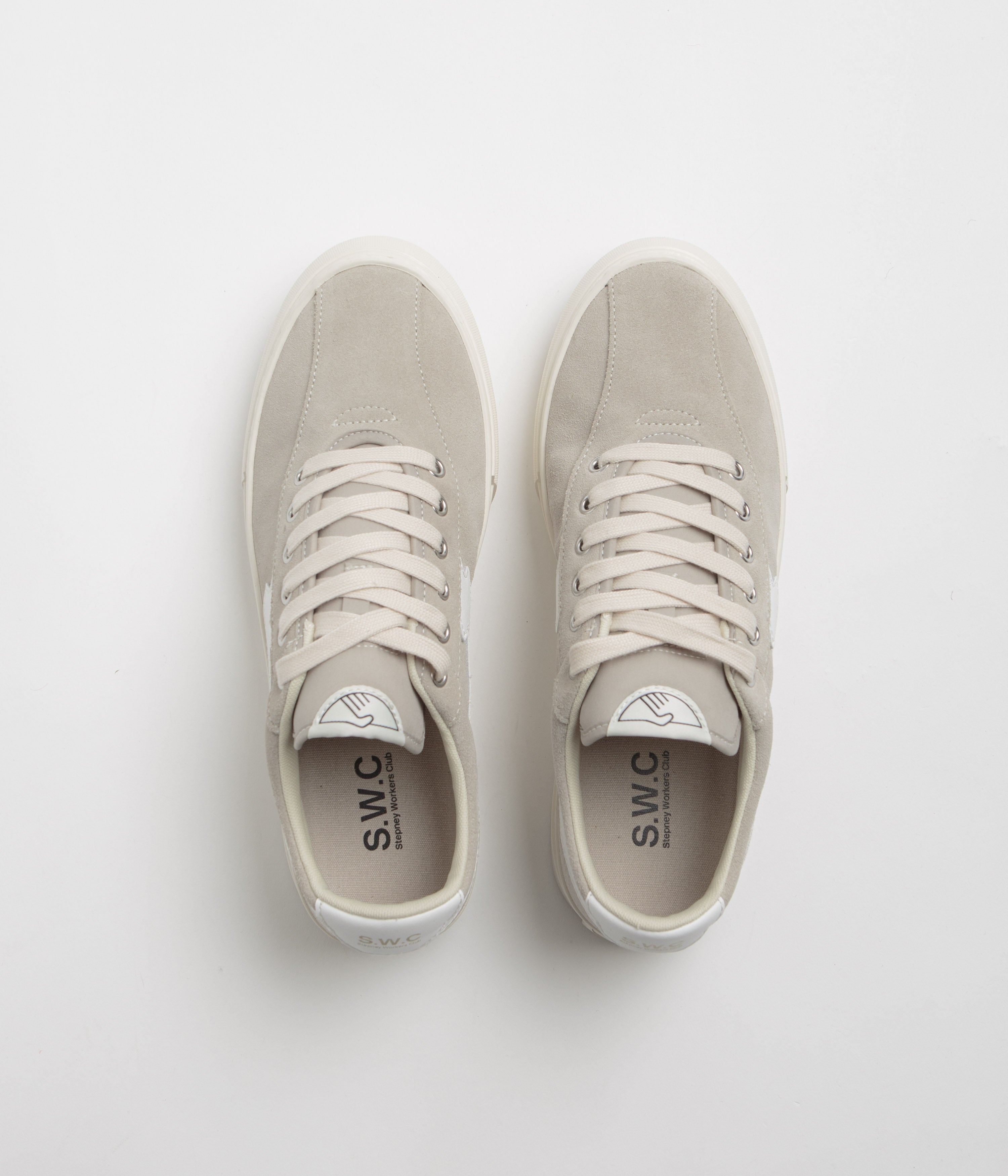 Stepney Workers Club Dellow S-Strike Cup Shoes - Light Grey / White