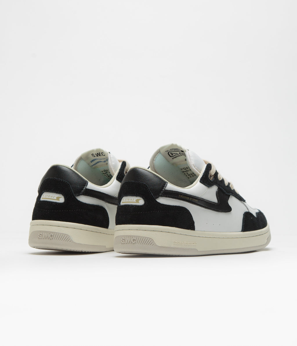 Stepney Workers Club Pro Cup 01 S-Strike Leather Shoes - Black White