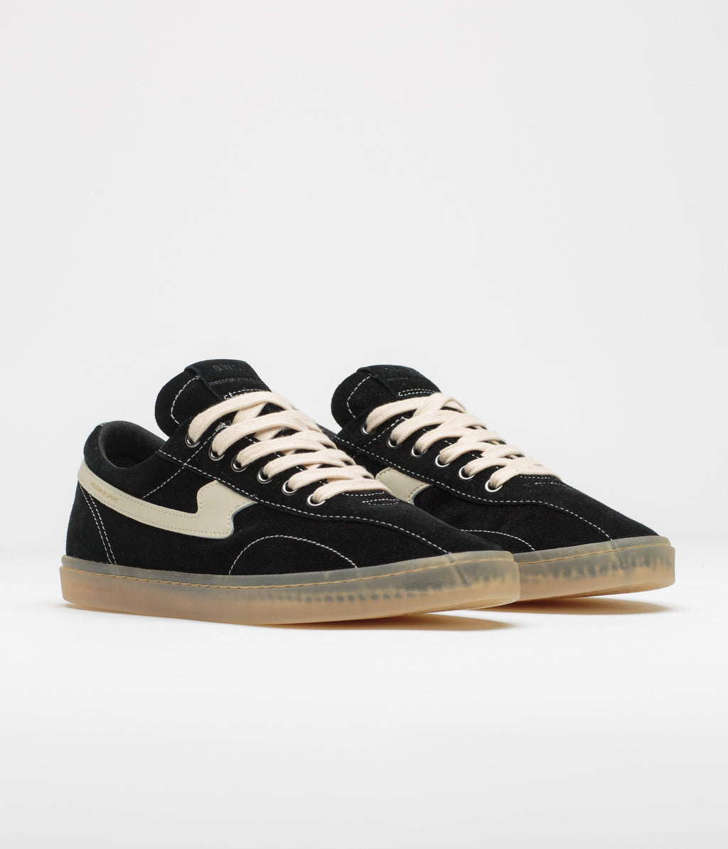 Stepney Workers Club Surma S-Strike Shoes - Black / Ecru