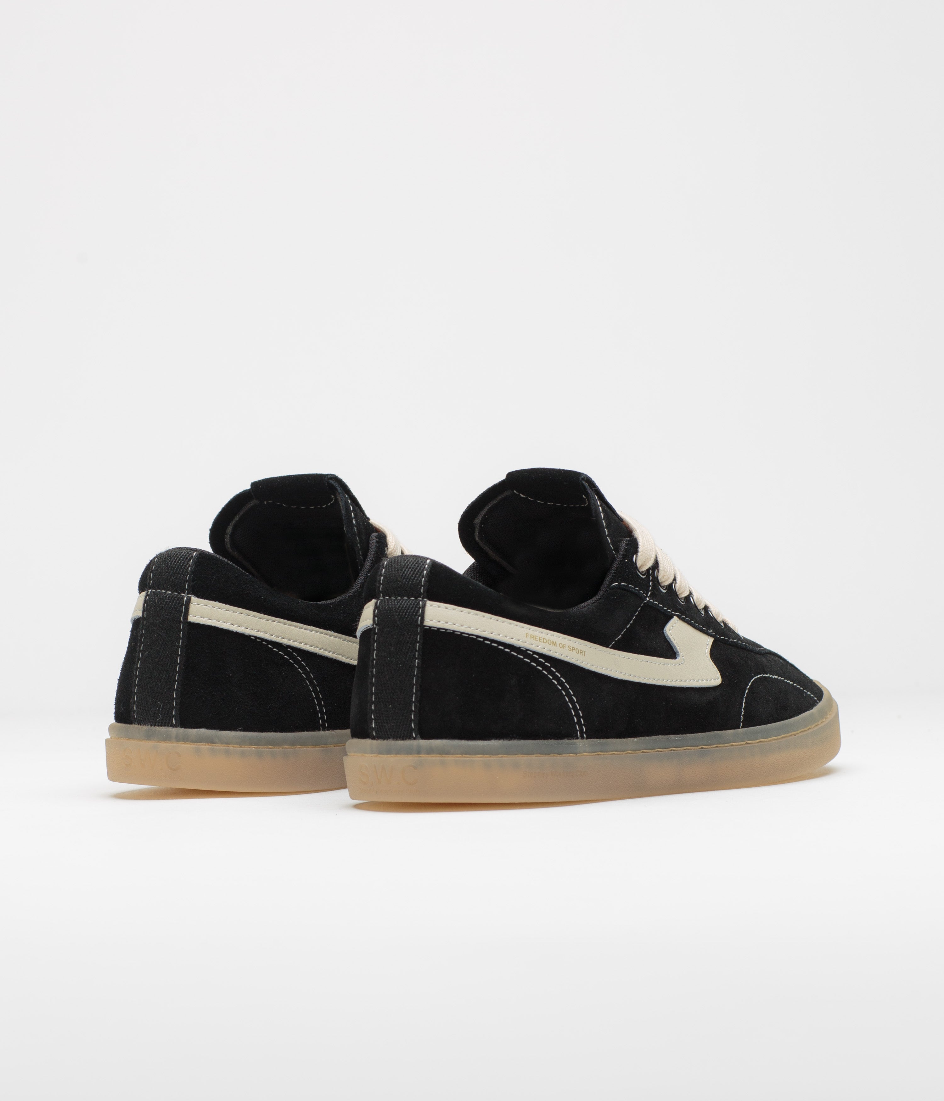 Stepney Workers Club Surma S-Strike Shoes - Black / Ecru