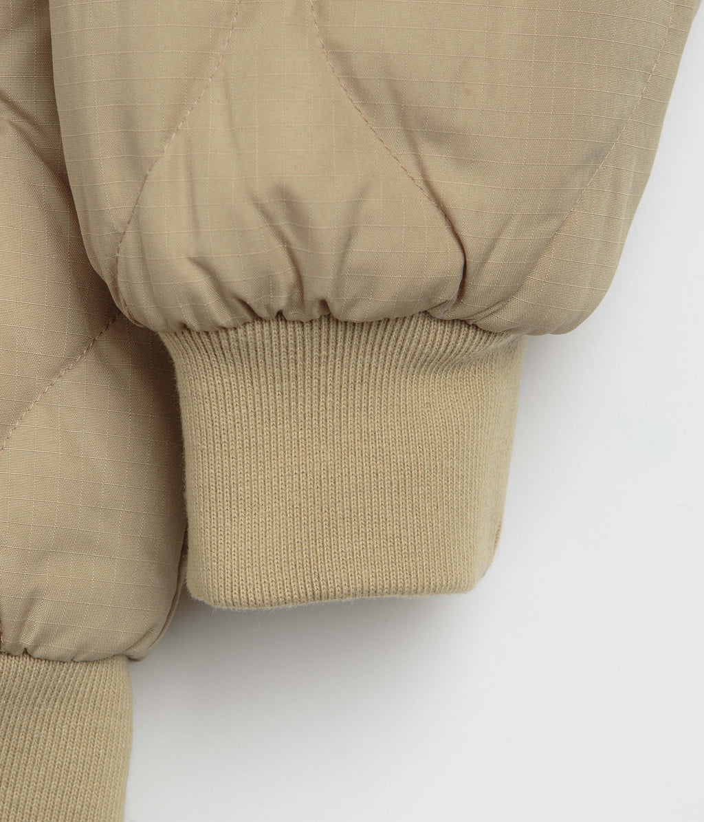 Taion Military Reversible Hi Neck Down Jacket - Coyote / Beige