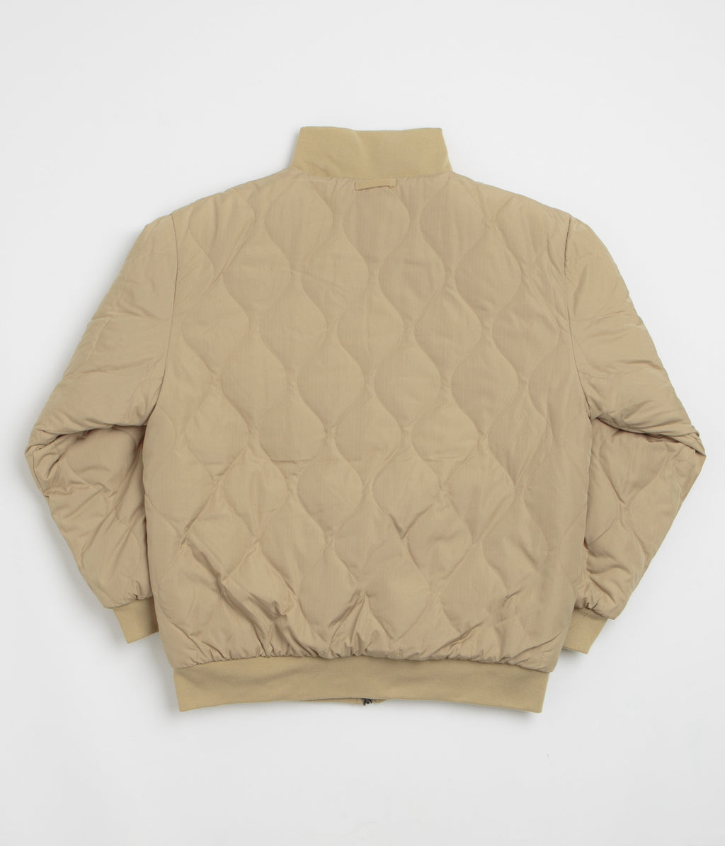 Taion Military Reversible Hi Neck Down Jacket - Coyote / Beige
