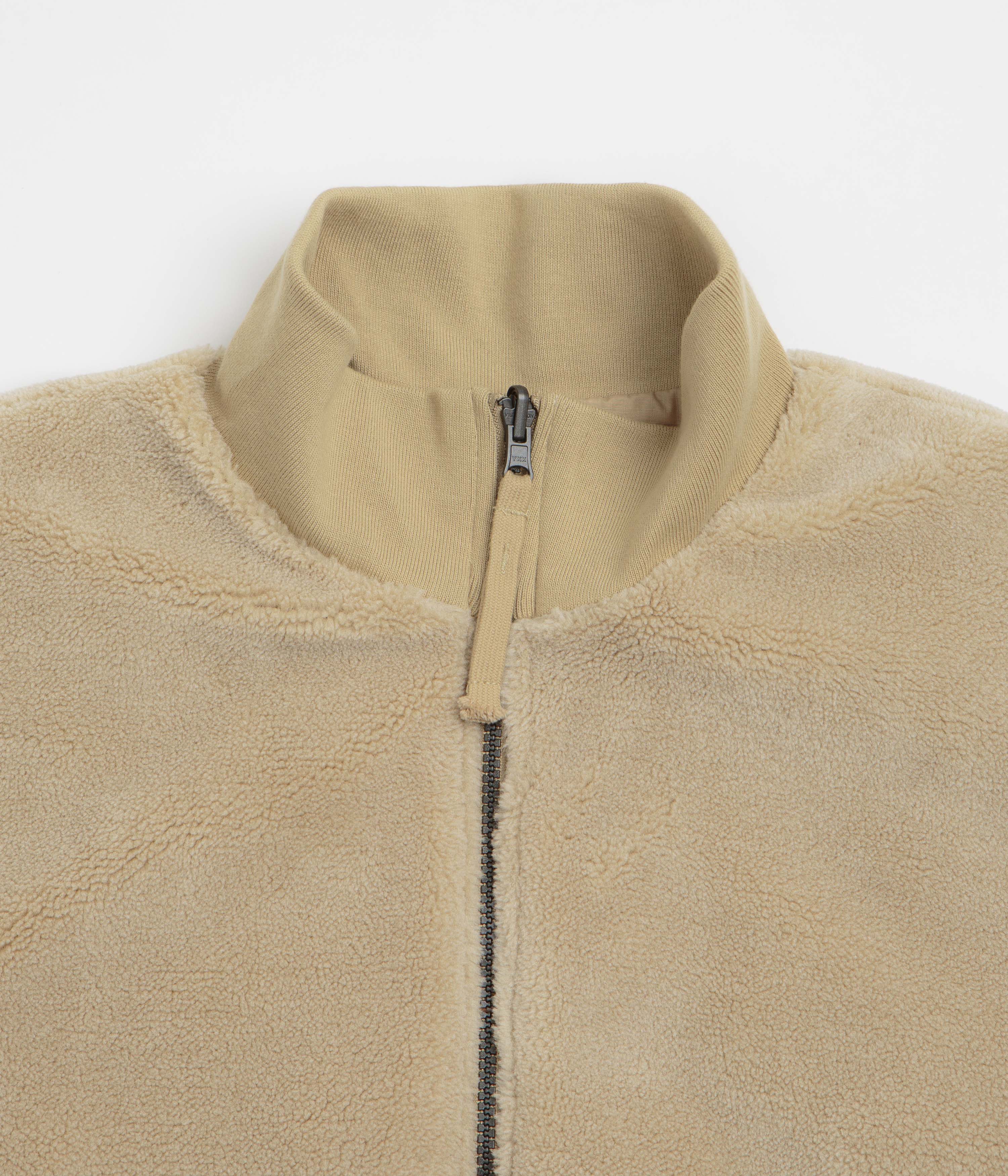 Taion Military Reversible Hi Neck Down Jacket - Coyote / Beige