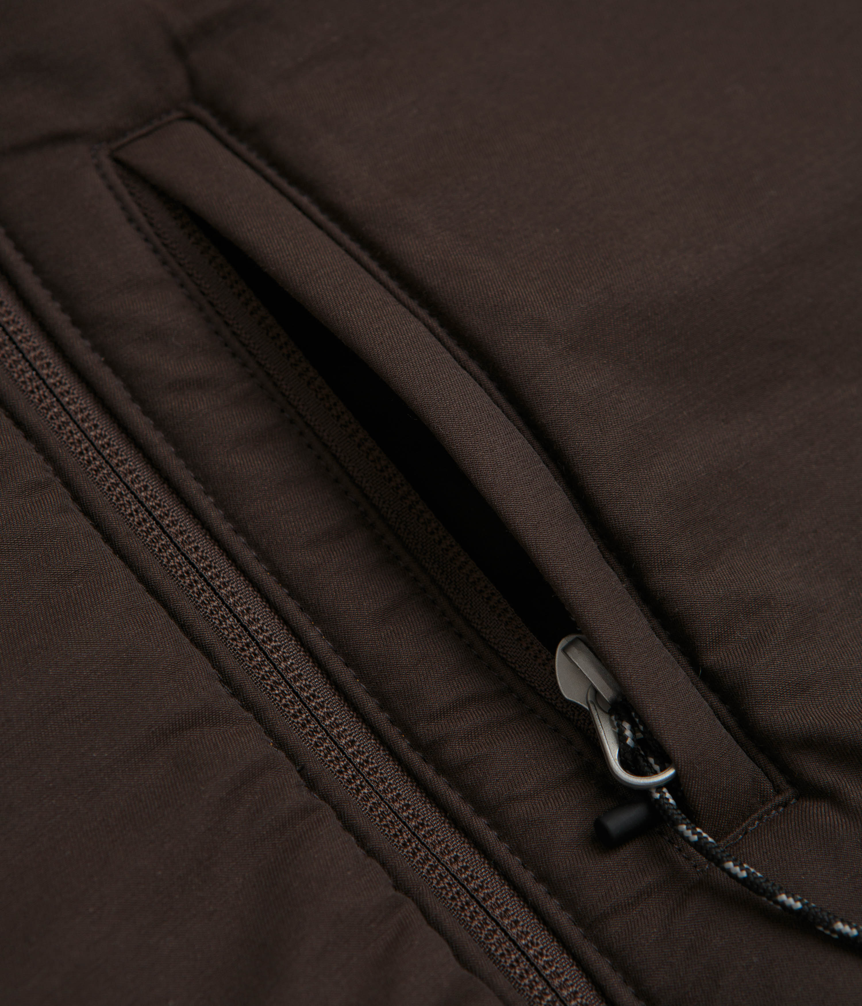 Taion Reversible Down Jacket - Camel / Dark Chocolate / Ivory