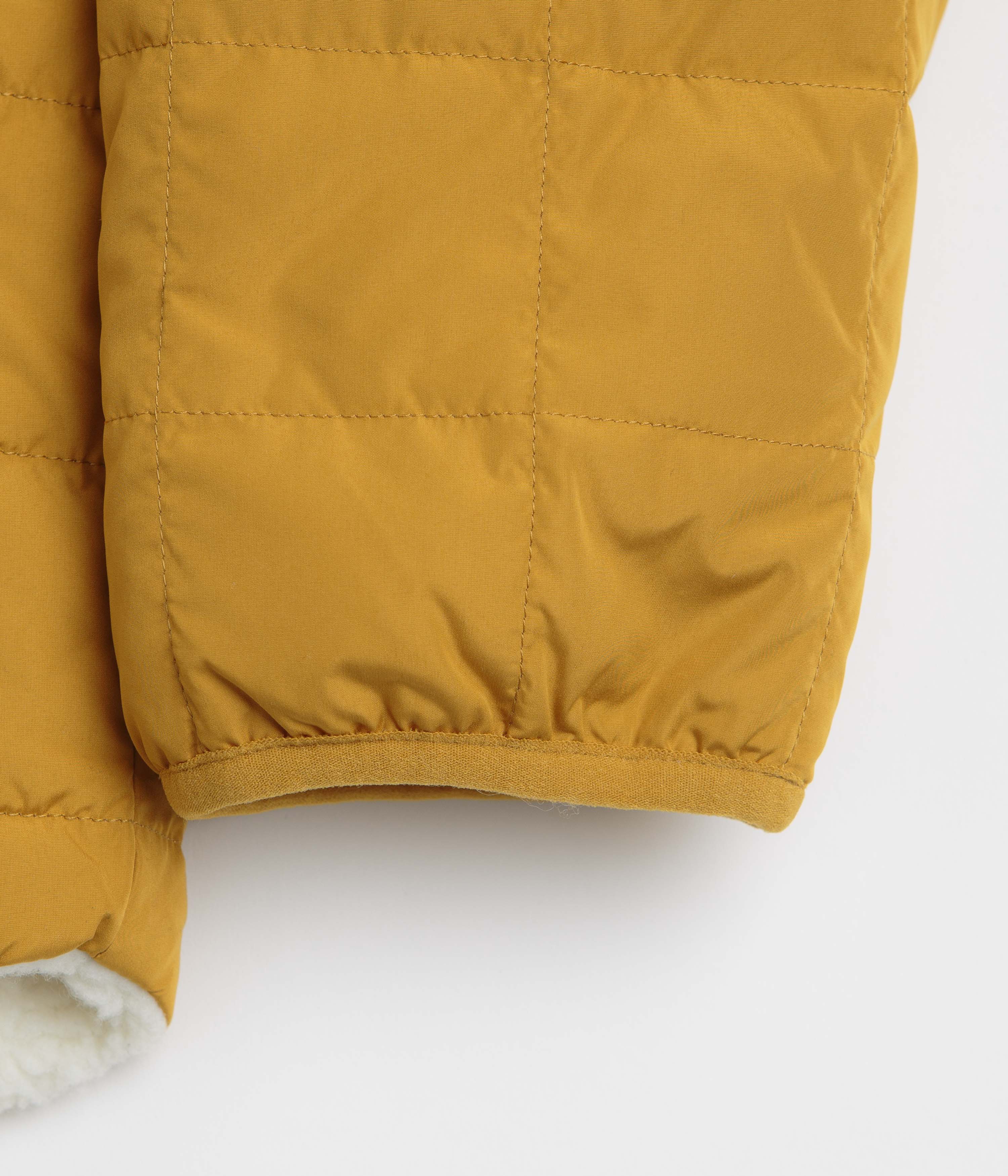Taion Reversible Down Jacket - Camel / Dark Chocolate / Ivory