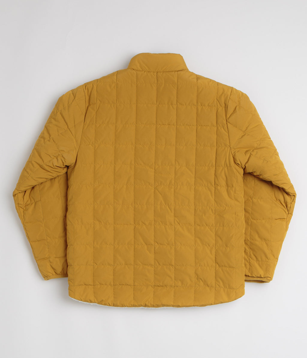 Taion Reversible Down Jacket - Camel / Dark Chocolate / Ivory