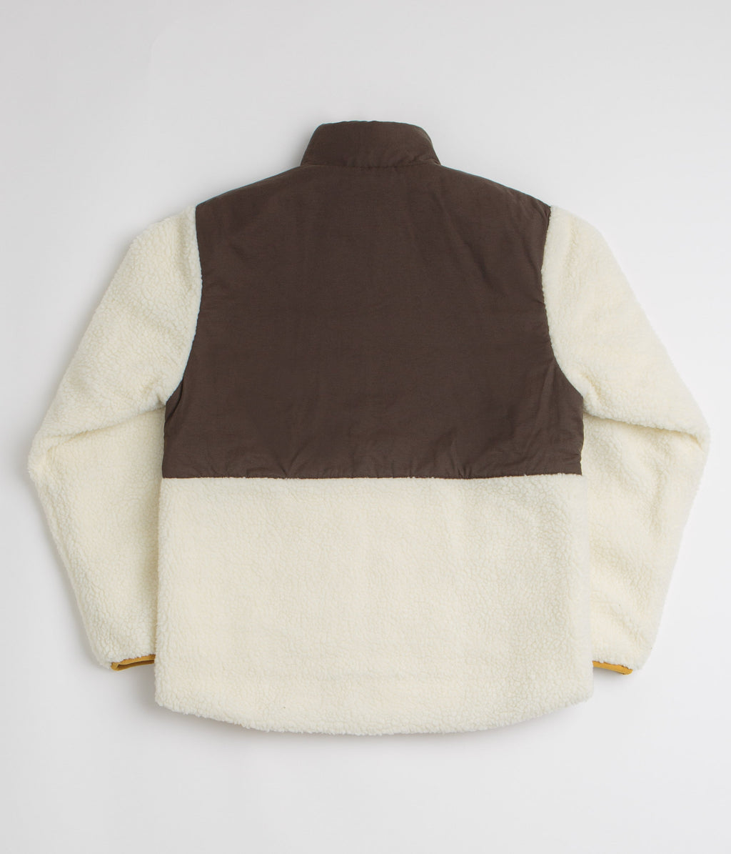 Taion Reversible Down Jacket - Camel / Dark Chocolate / Ivory
