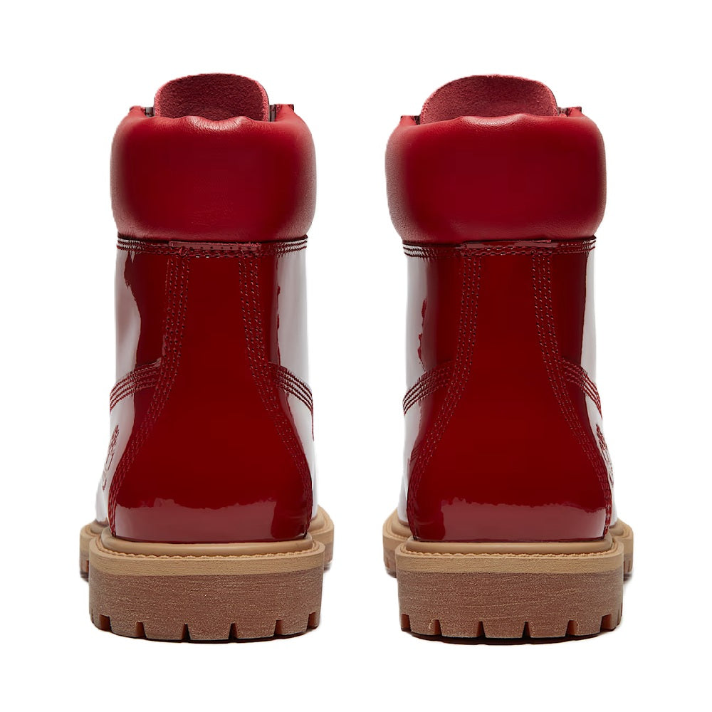 Women's Timberland Premium 6 In. Boot Medium Red Patent Leather (TB0A43F8 A5G)