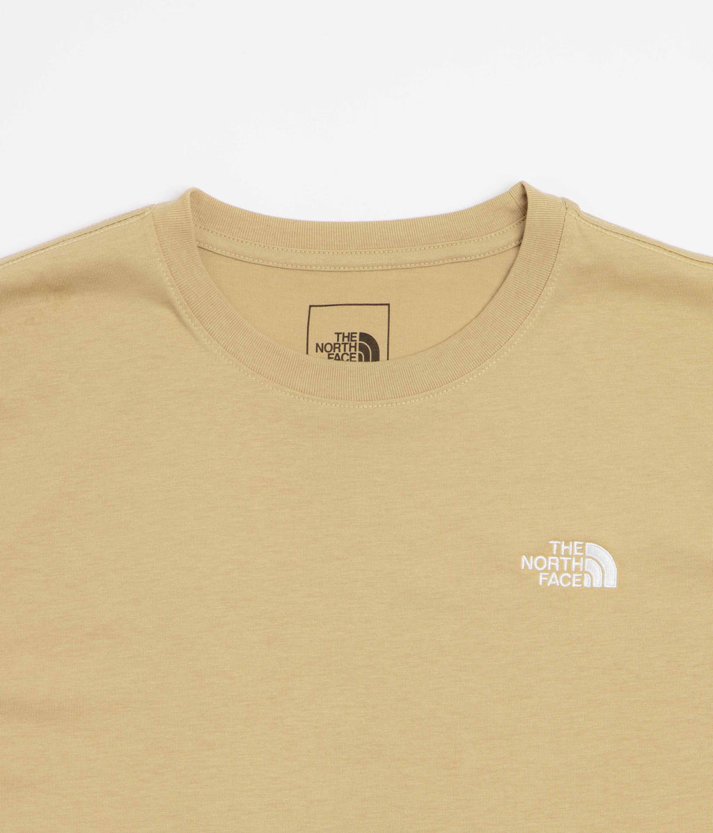 The North Face Evolution Simple Dome T-Shirt - Khaki Stone