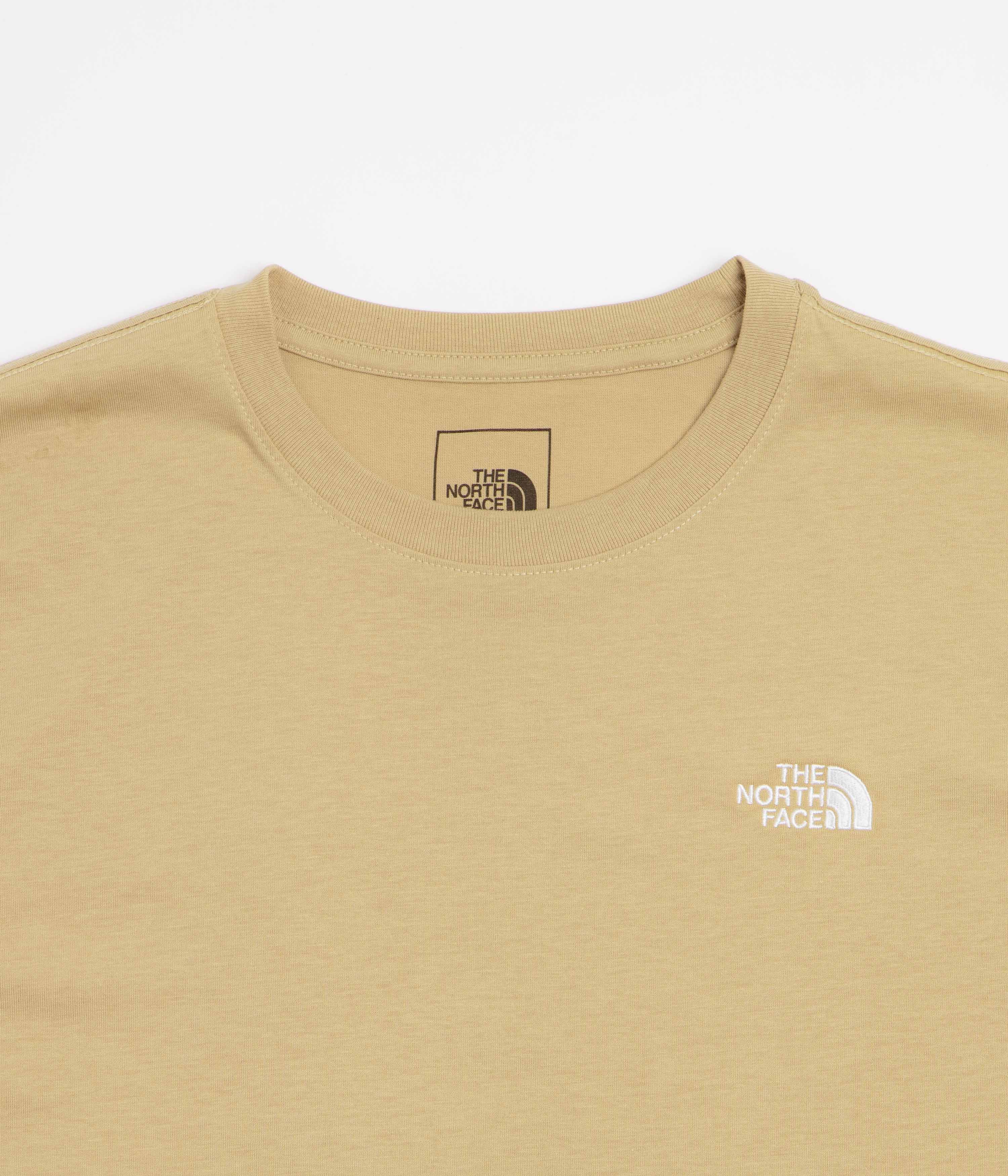 The North Face Evolution Simple Dome T-Shirt - Khaki Stone
