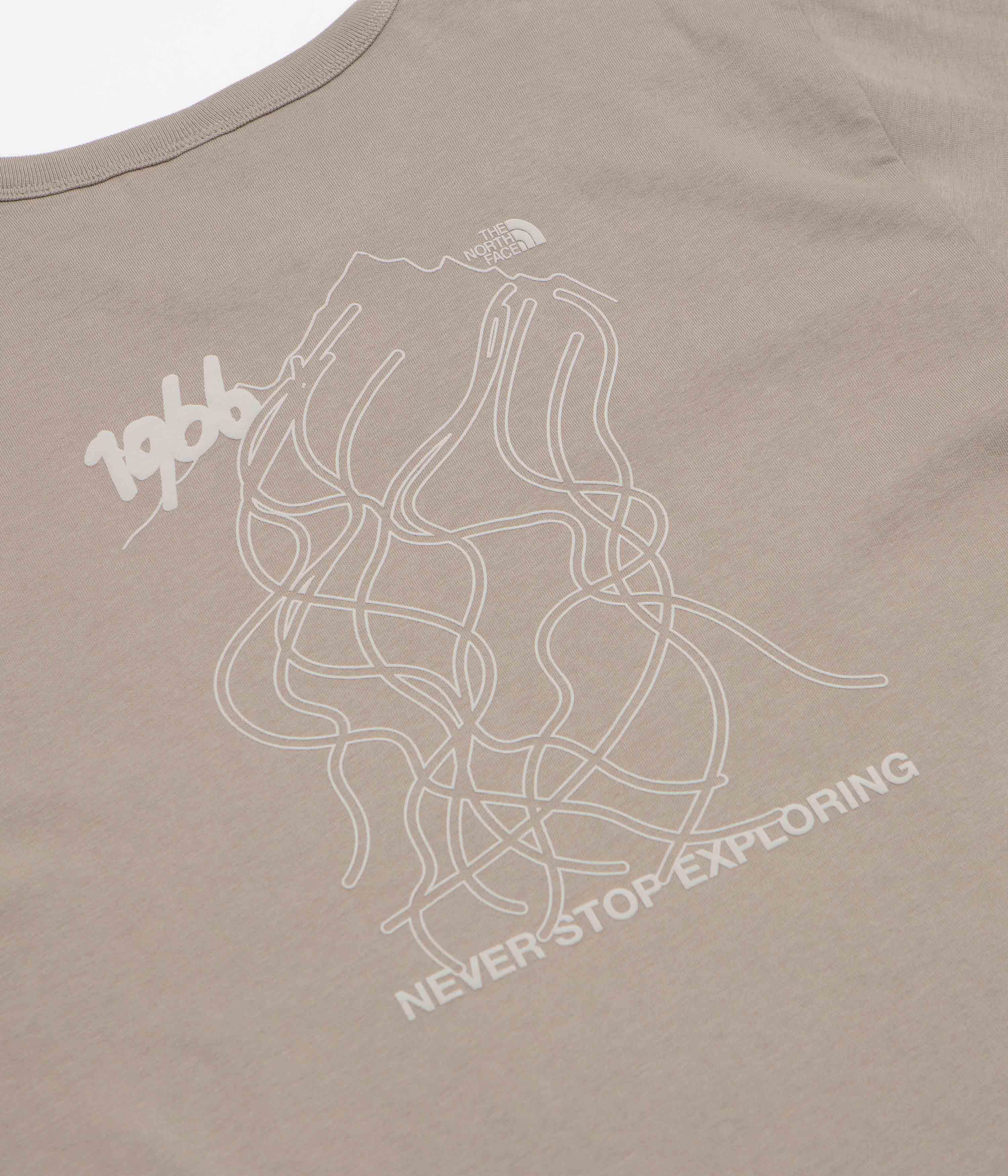 The North Face NSE Slopes Relaxed T-Shirt - Stone Slab