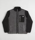 The North Face Yumiori Full Zip Fleece - Anthracite Grey / TNF Black