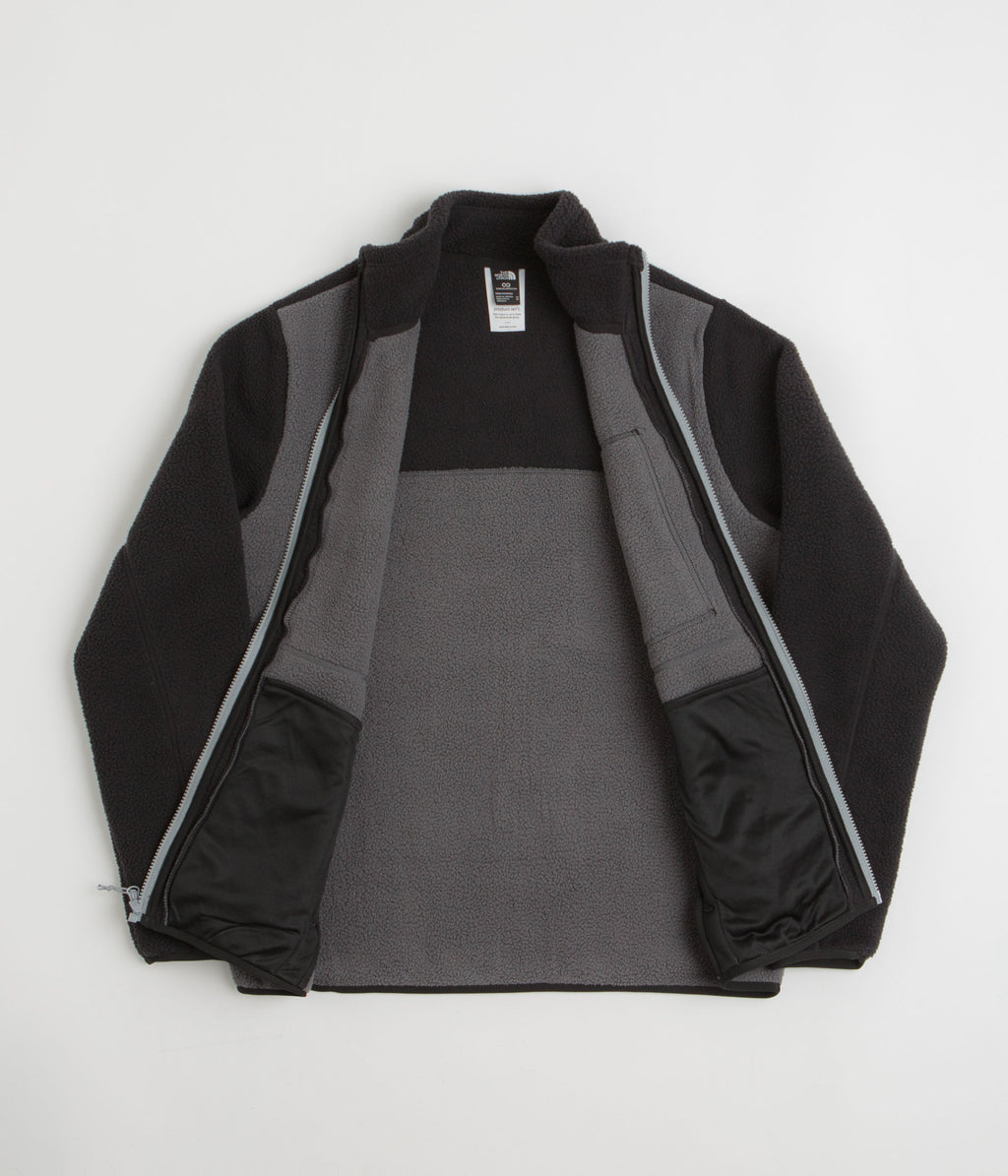 The North Face Yumiori Full Zip Fleece - Anthracite Grey / TNF Black