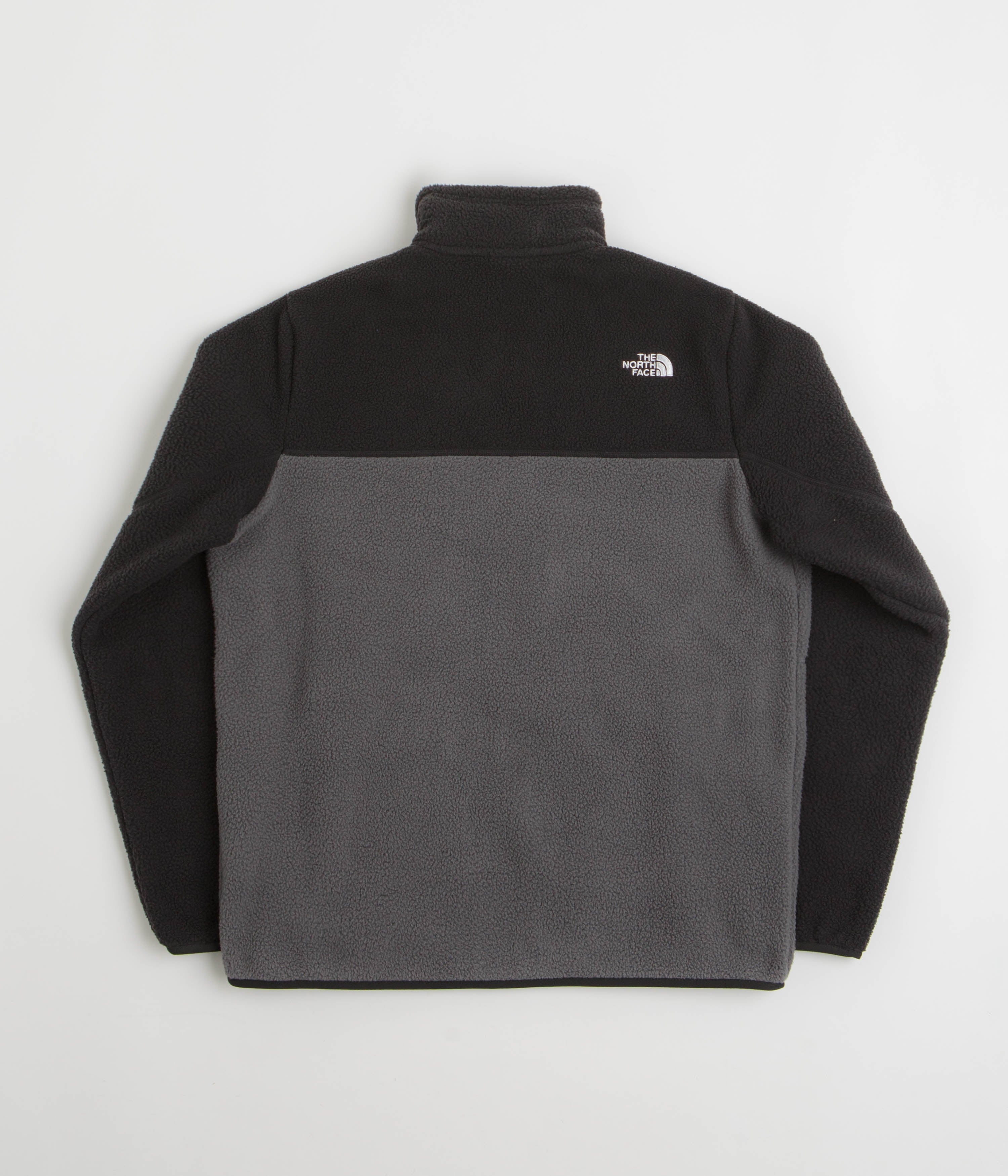 The North Face Yumiori Full Zip Fleece - Anthracite Grey / TNF Black