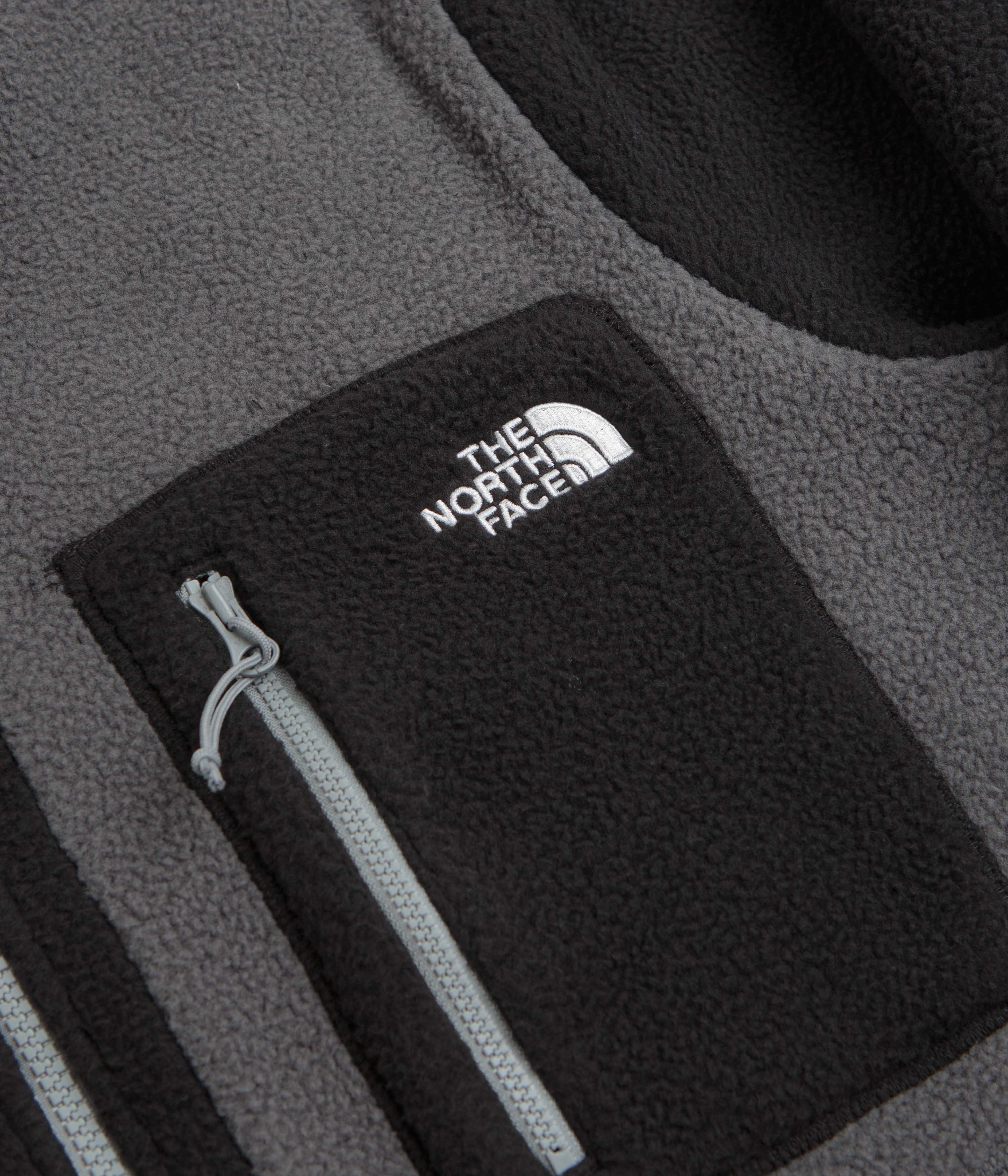 The North Face Yumiori Full Zip Fleece - Anthracite Grey / TNF Black