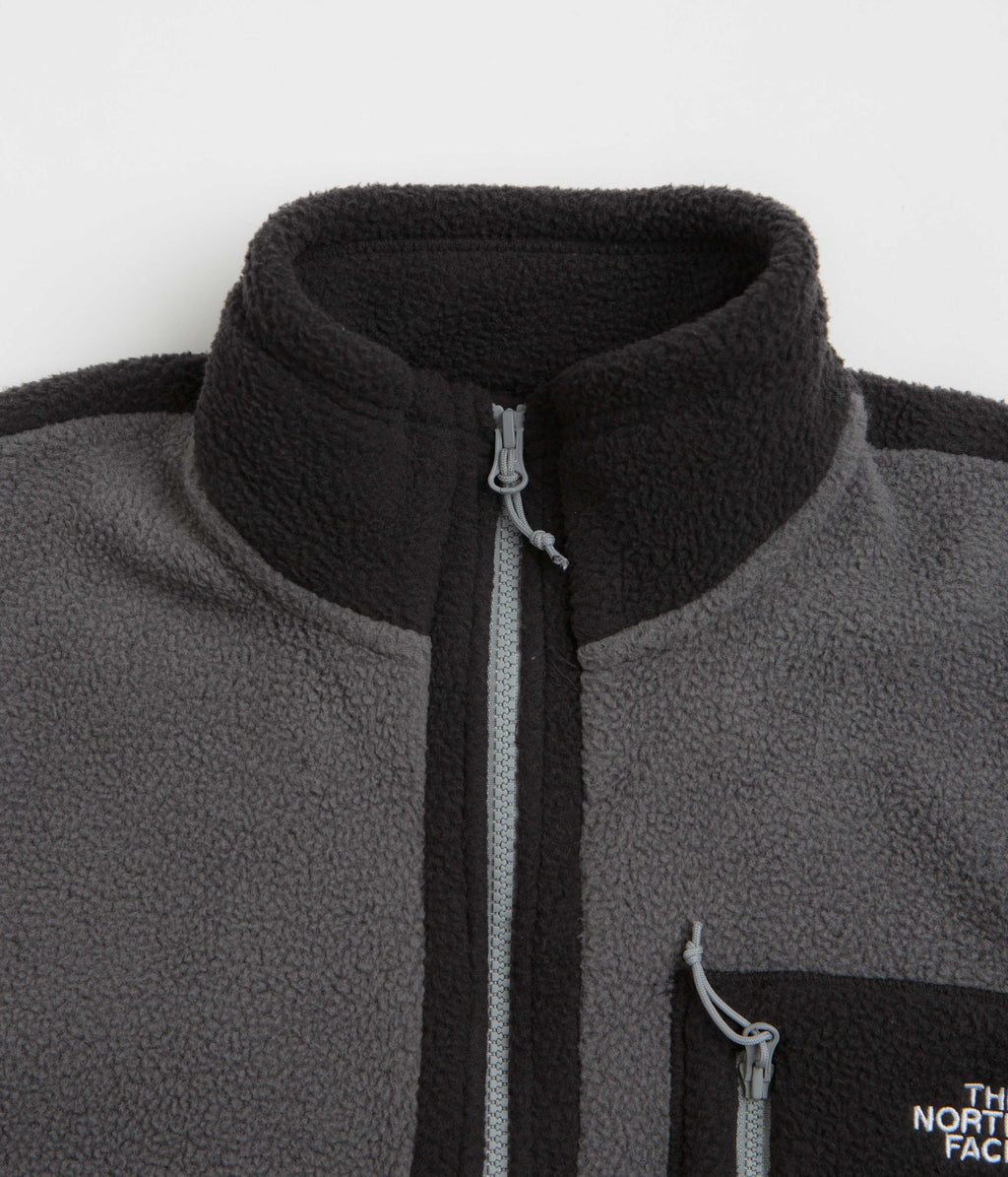 The North Face Yumiori Full Zip Fleece - Anthracite Grey / TNF Black