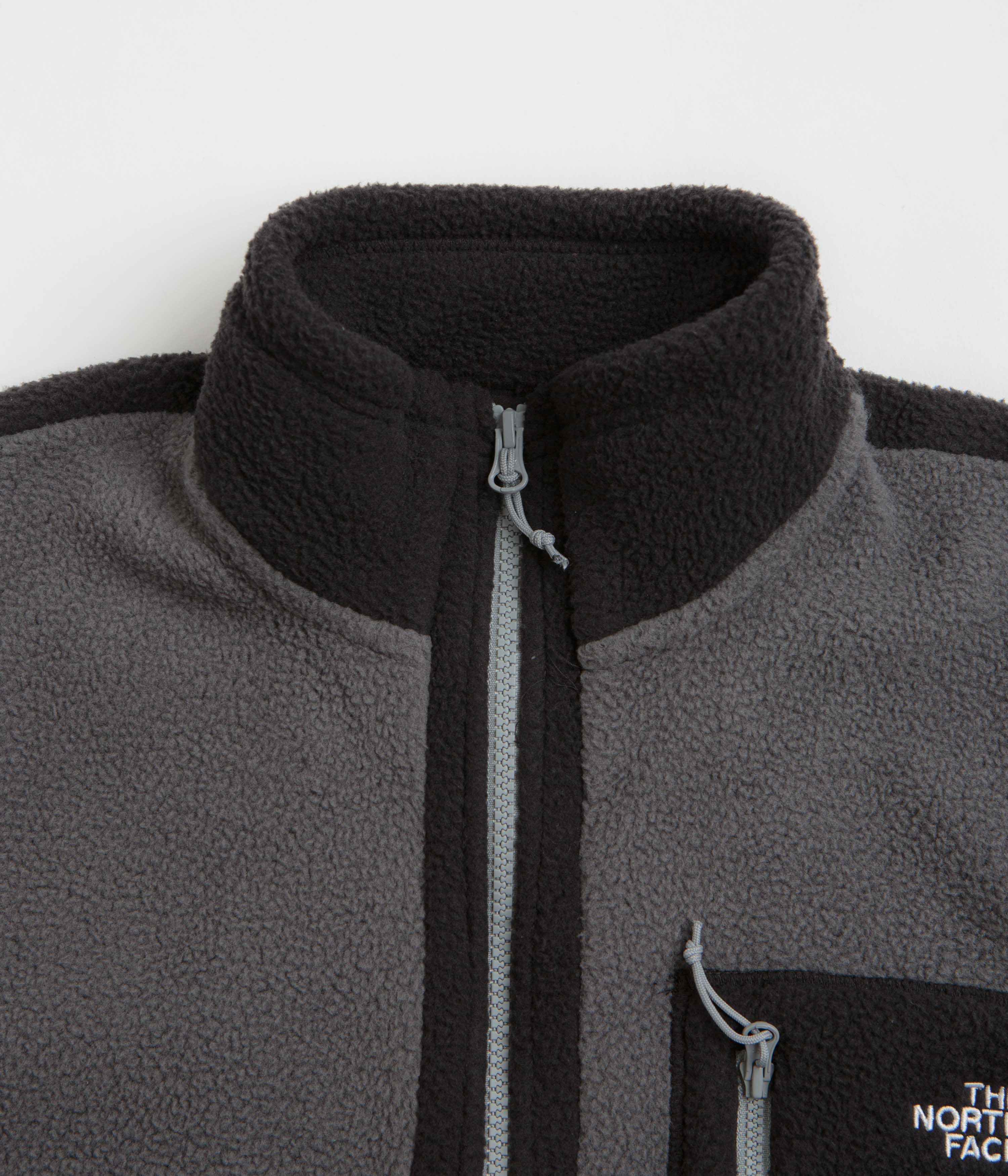 The North Face Yumiori Full Zip Fleece - Anthracite Grey / TNF Black