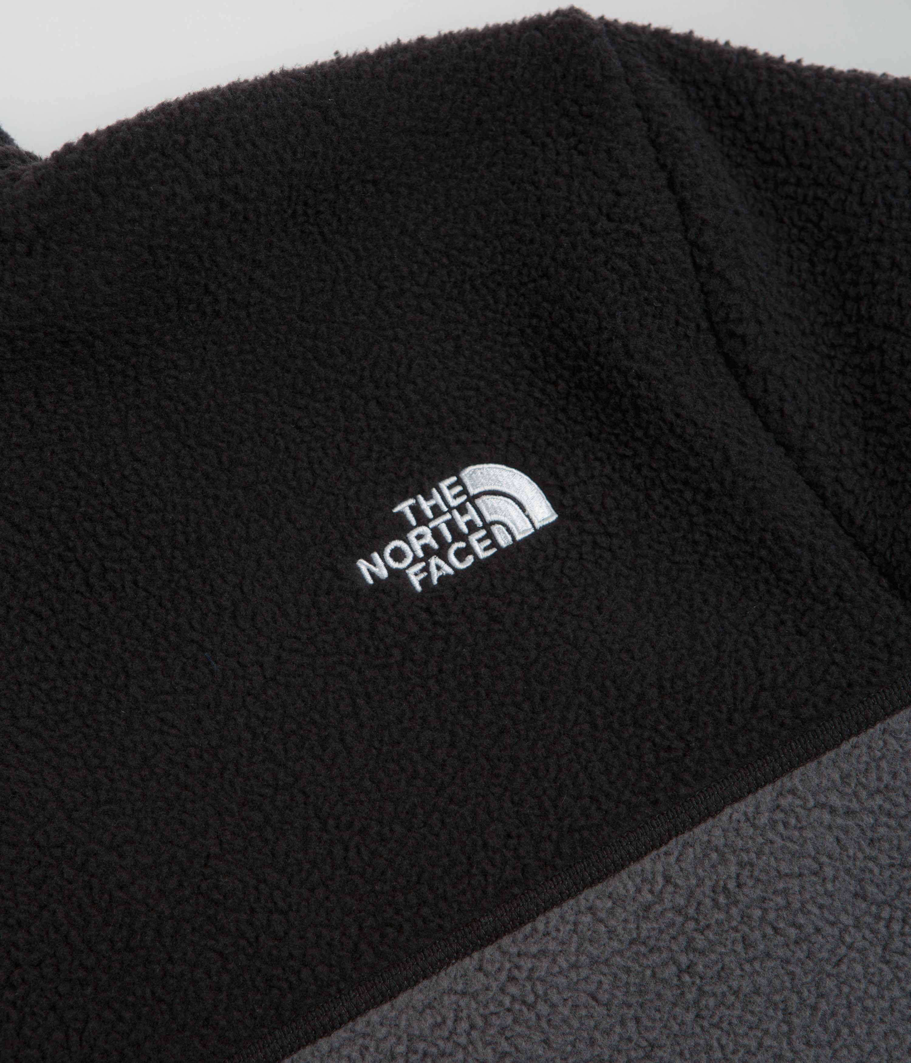 The North Face Yumiori Full Zip Fleece - Anthracite Grey / TNF Black
