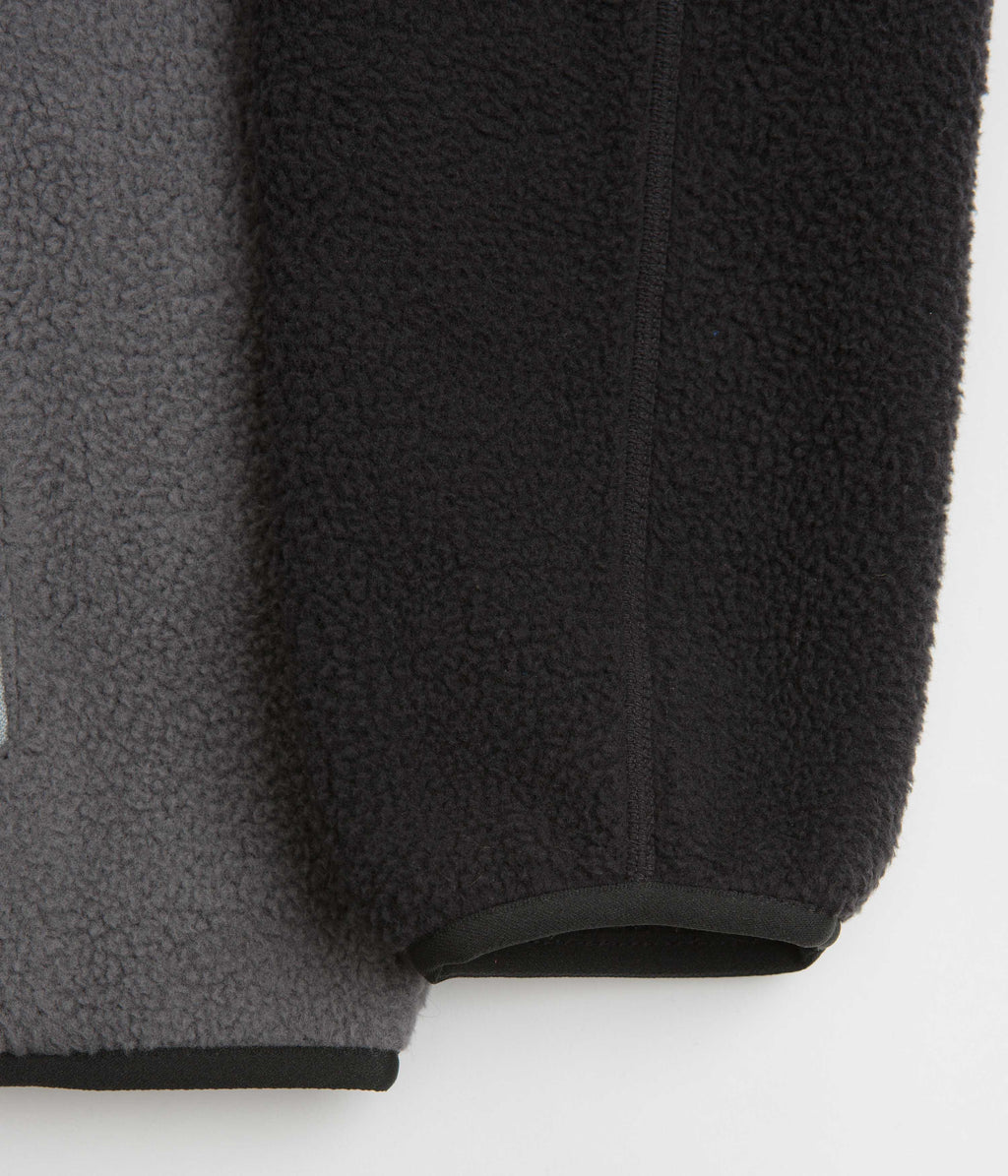 The North Face Yumiori Full Zip Fleece - Anthracite Grey / TNF Black