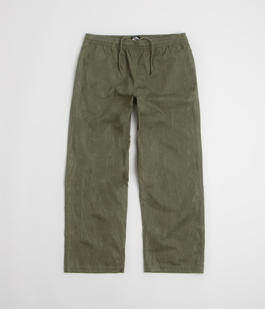 The Trilogy Tapes Beach Pants - Textured Olive