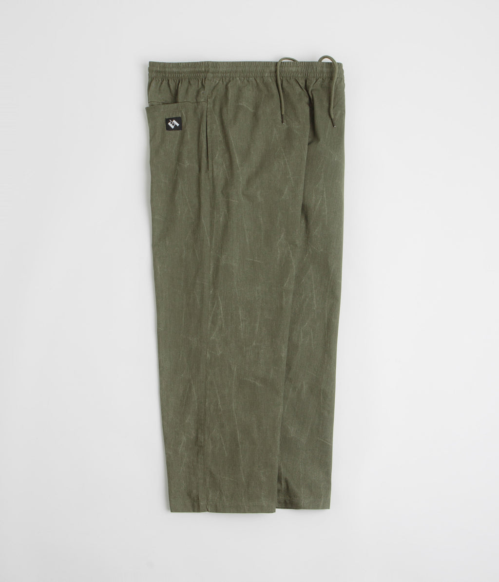 The Trilogy Tapes Beach Pants - Textured Olive