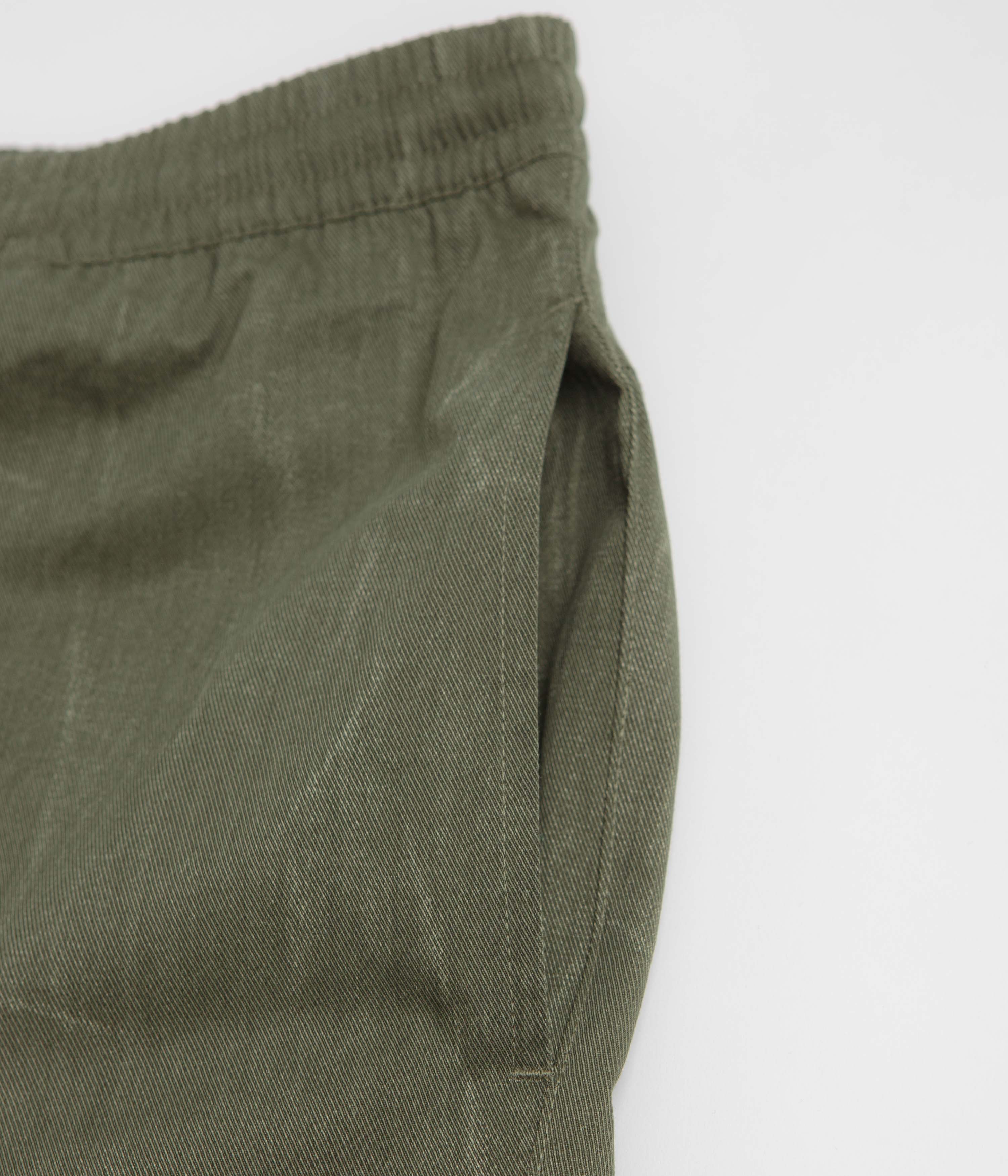 The Trilogy Tapes Beach Pants - Textured Olive