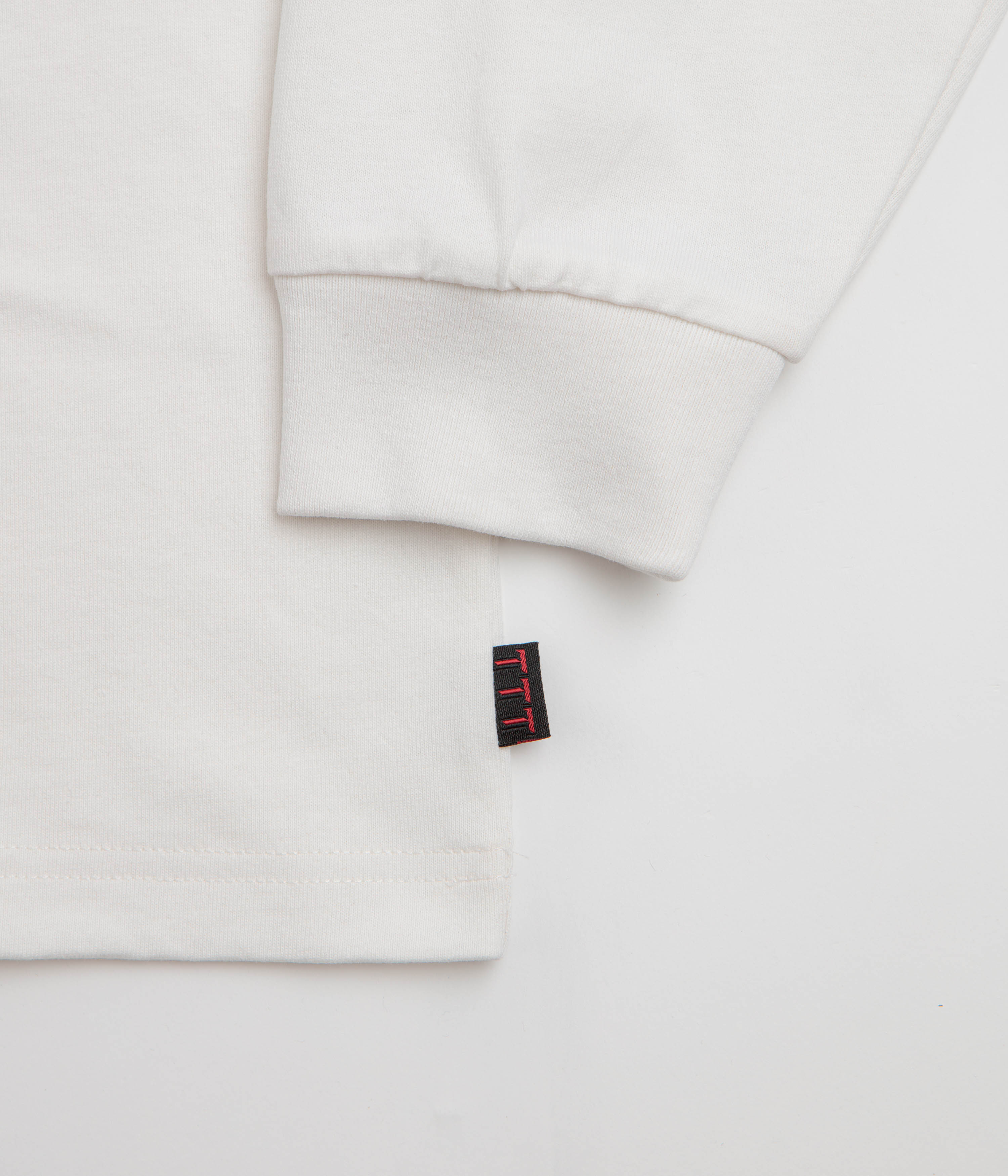 The Trilogy Tapes Double Headed Long Sleeve T-Shirt - White