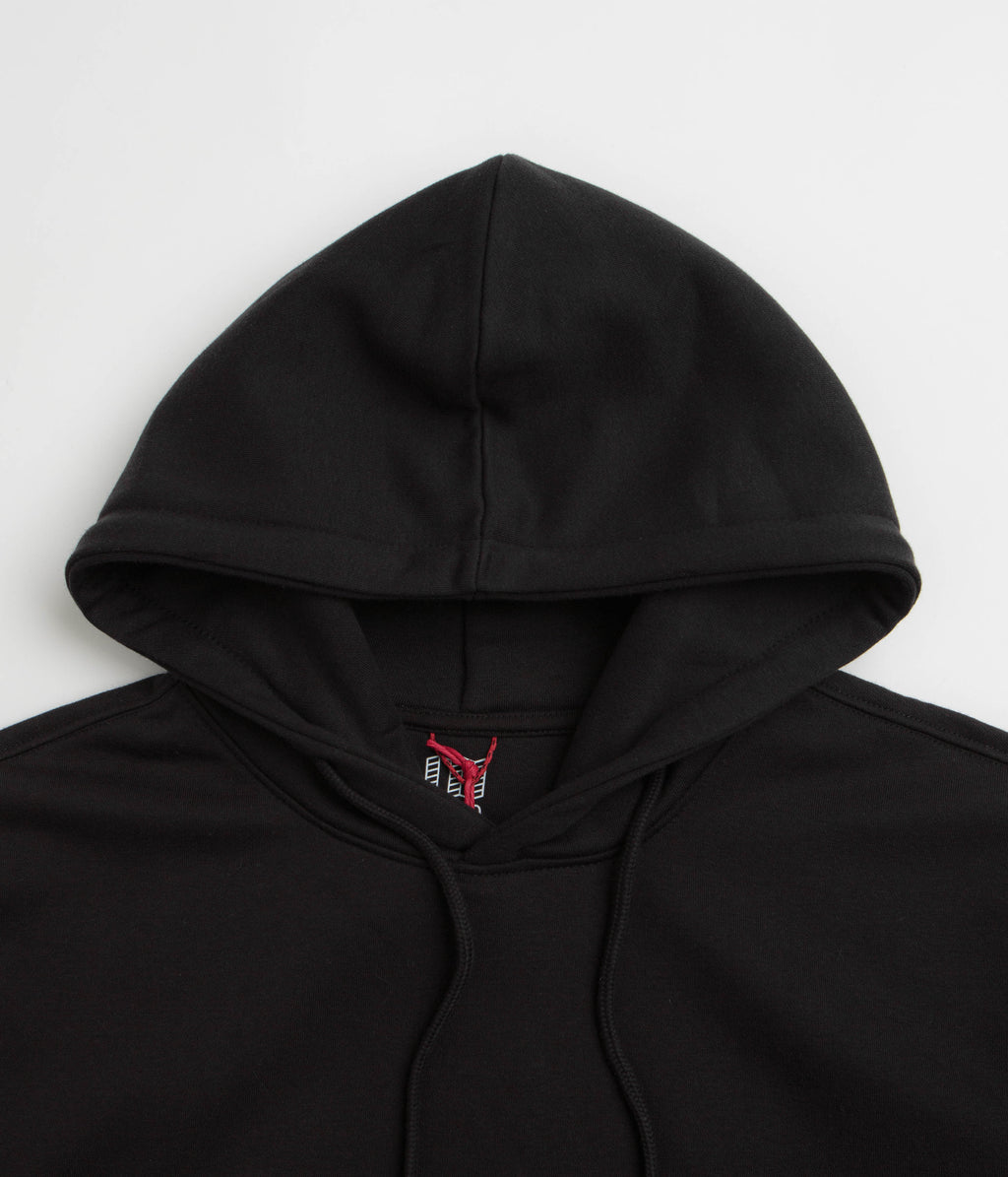 Topo Designs Alpine High Label Hoodie - Black