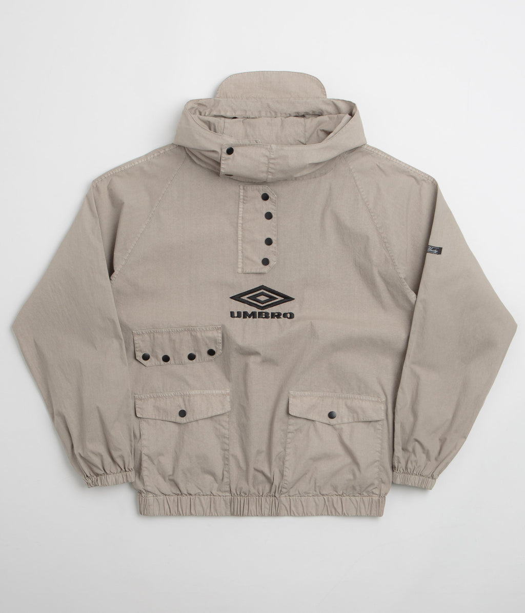 Umbro Faded Smock Anorak - Greige