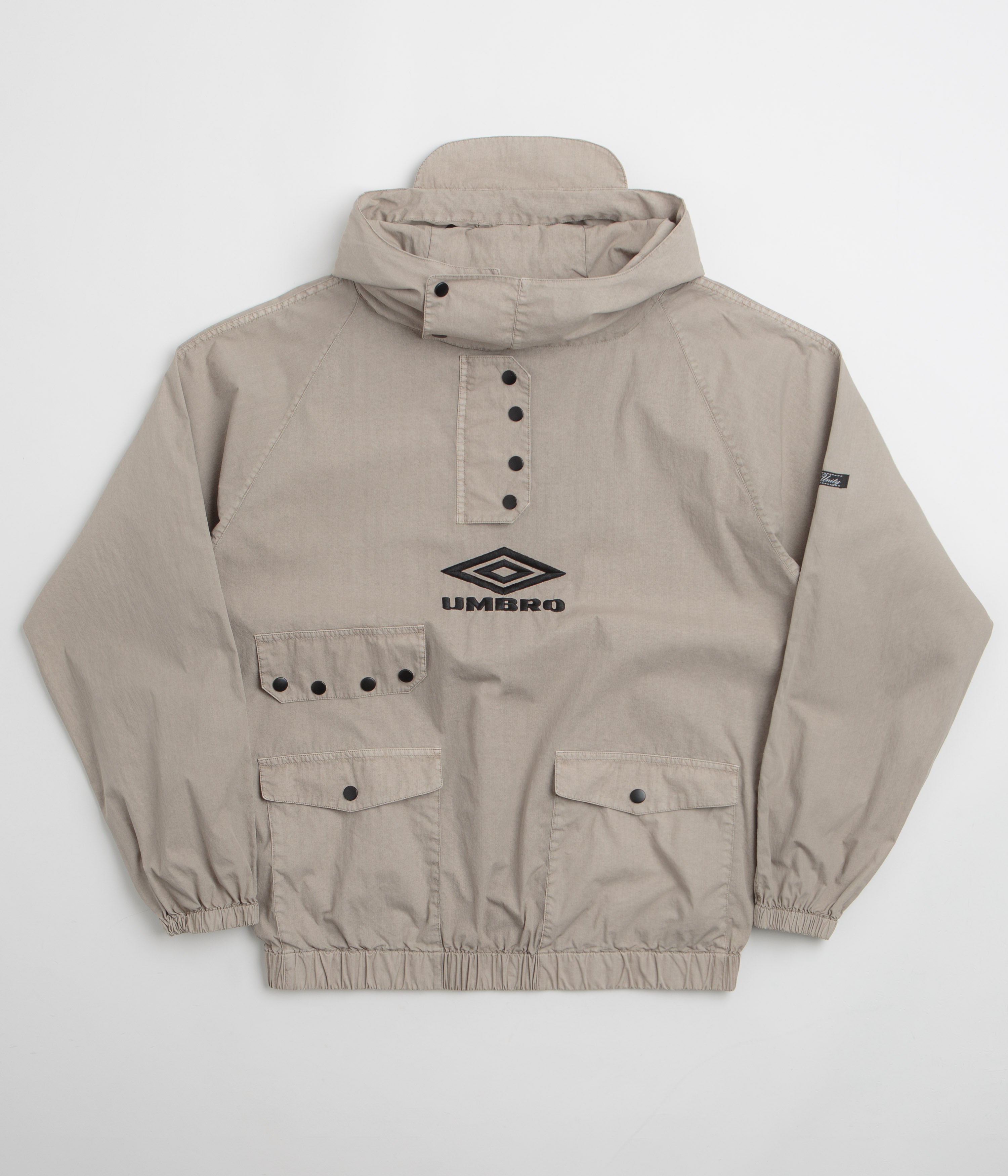 Umbro Faded Smock Anorak - Greige