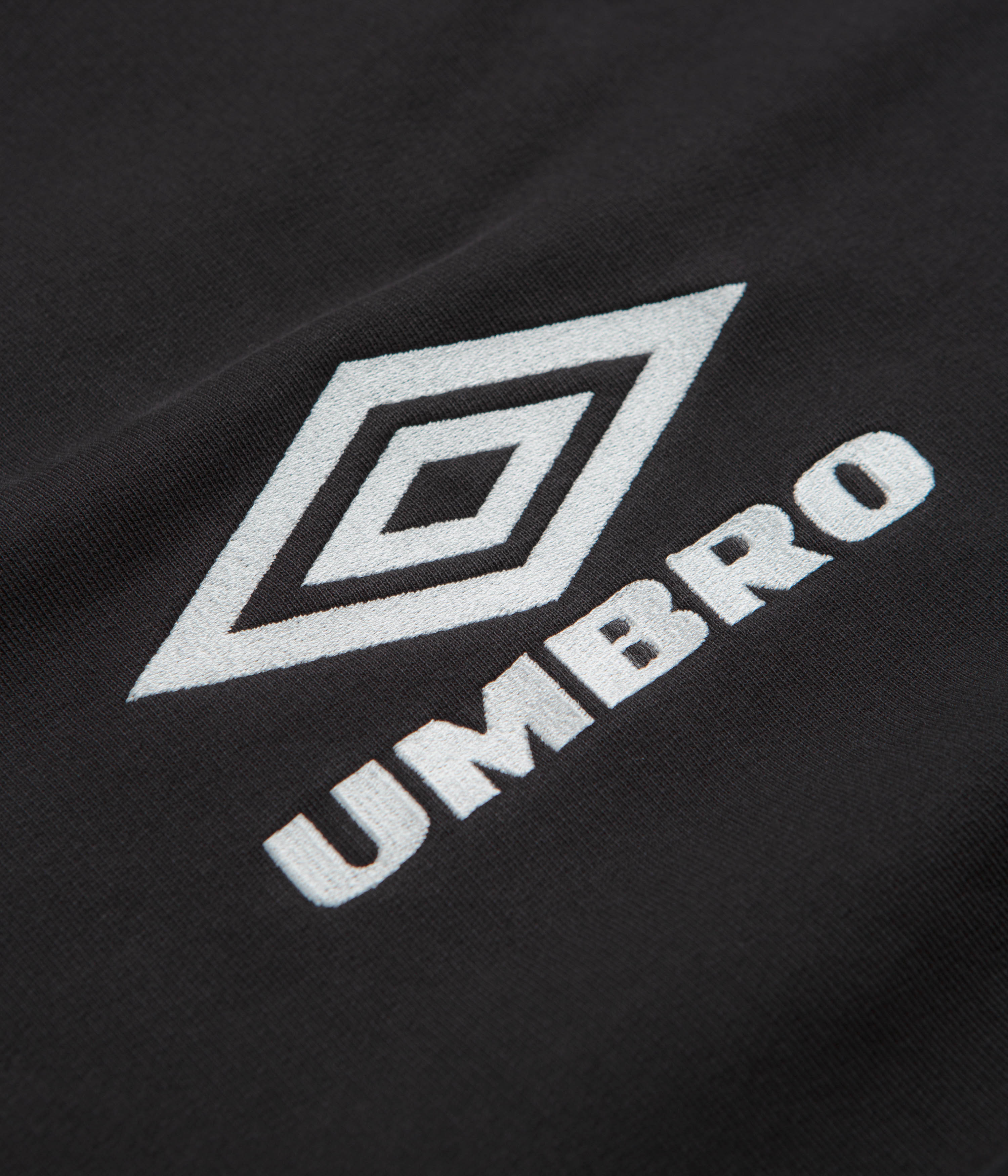 Umbro OG Logo Mask Hoodie - Washed Black / White