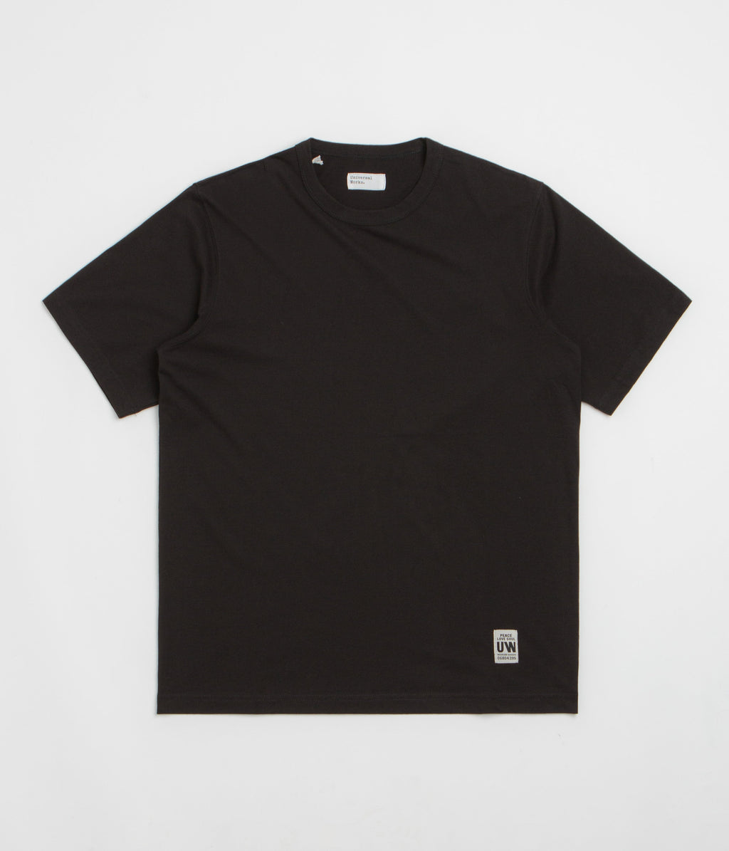 Universal Works Core T-Shirt - Black