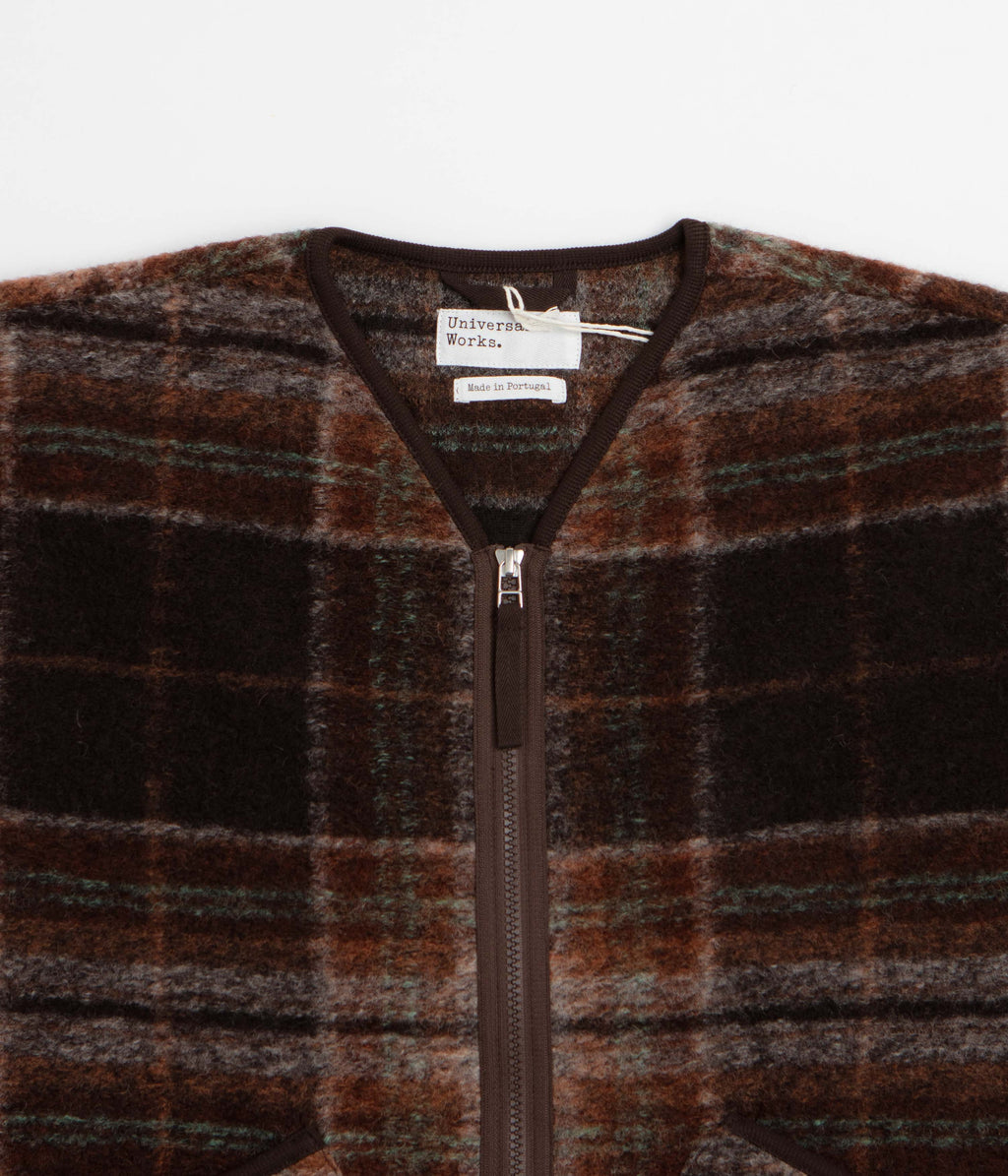 Universal Works Military Liner Jacket - Brown