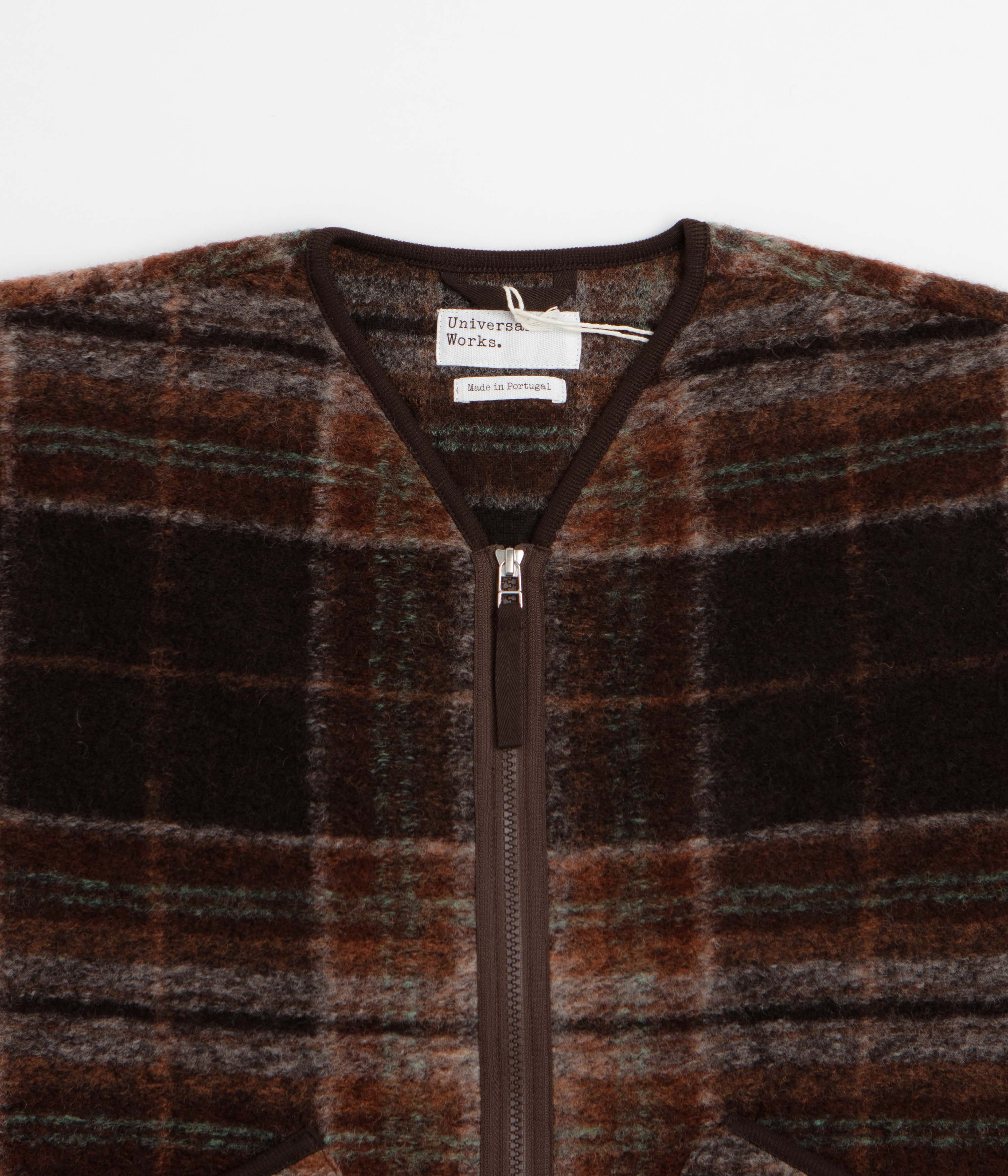 Universal Works Military Liner Jacket - Brown
