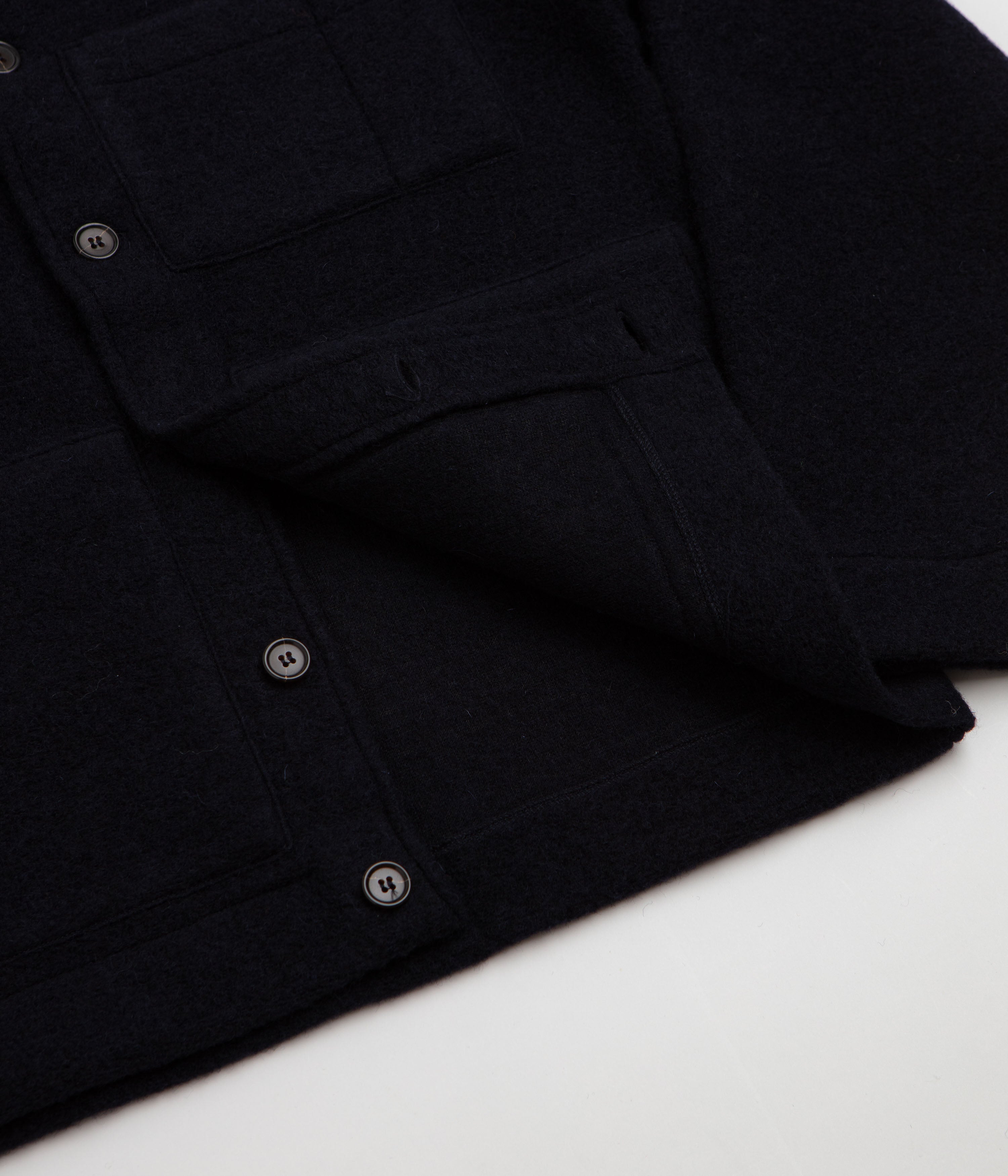 Universal Works Uniform Jacket - Navy