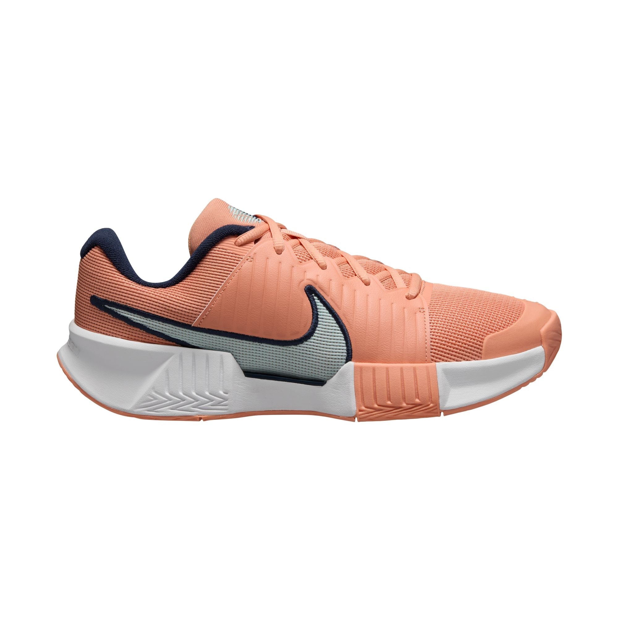 Nike Men's GP Challenge Pro Hard Court Shoes in Apricot Agate/Glacier Blue-White