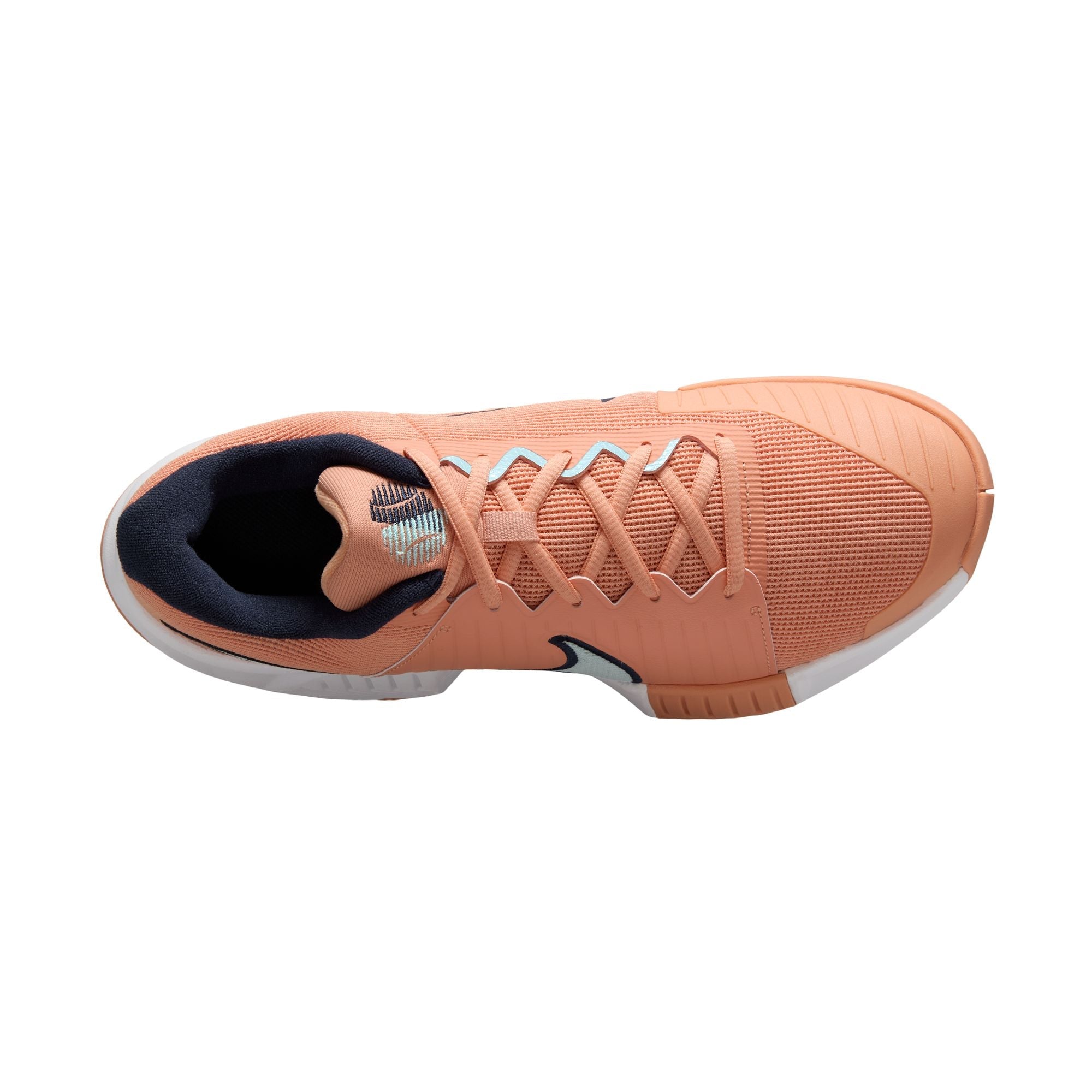 Nike Men's GP Challenge Pro Hard Court Shoes in Apricot Agate/Glacier Blue-White